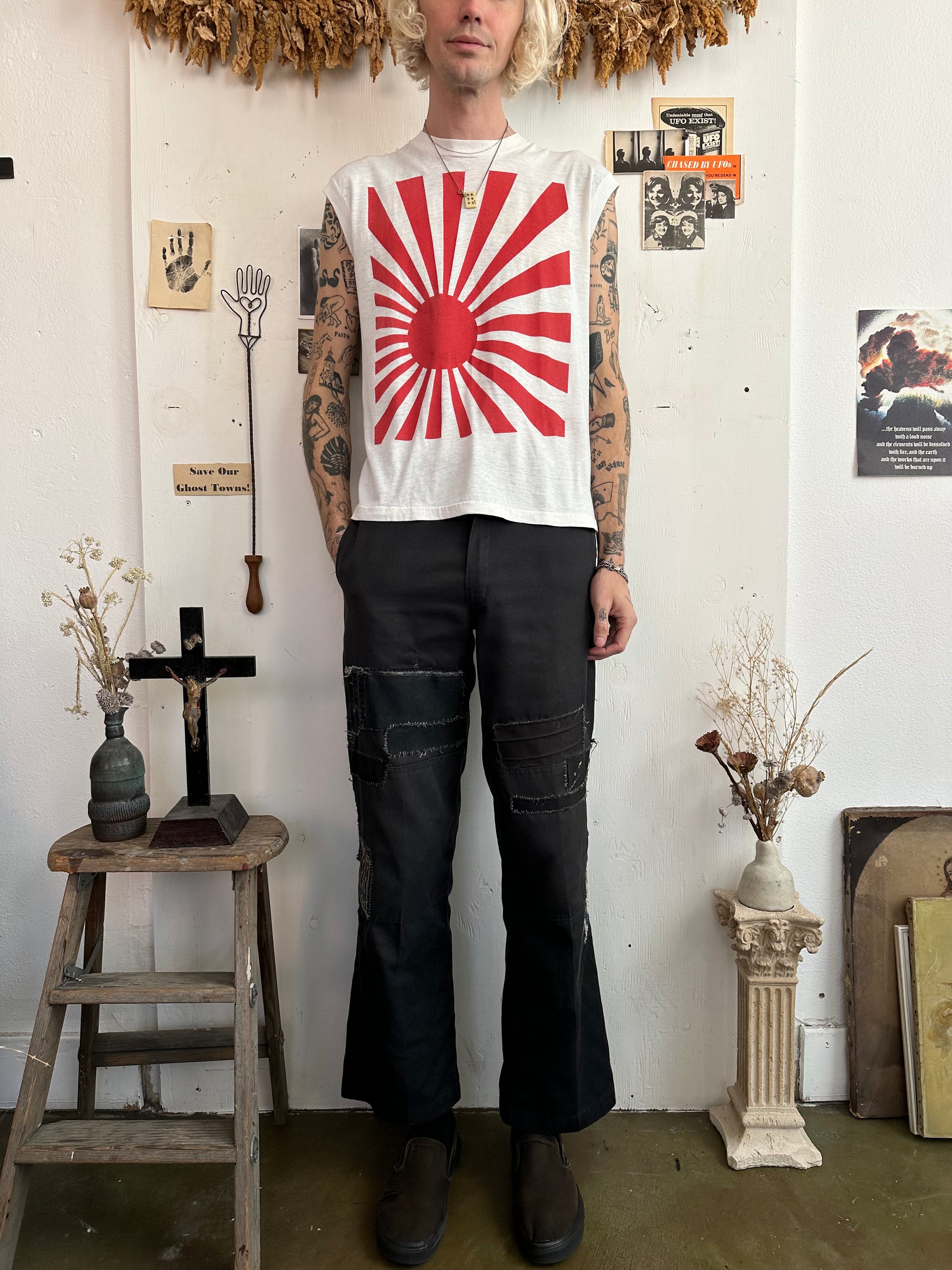 1980s Rising Sun Muscle Tank