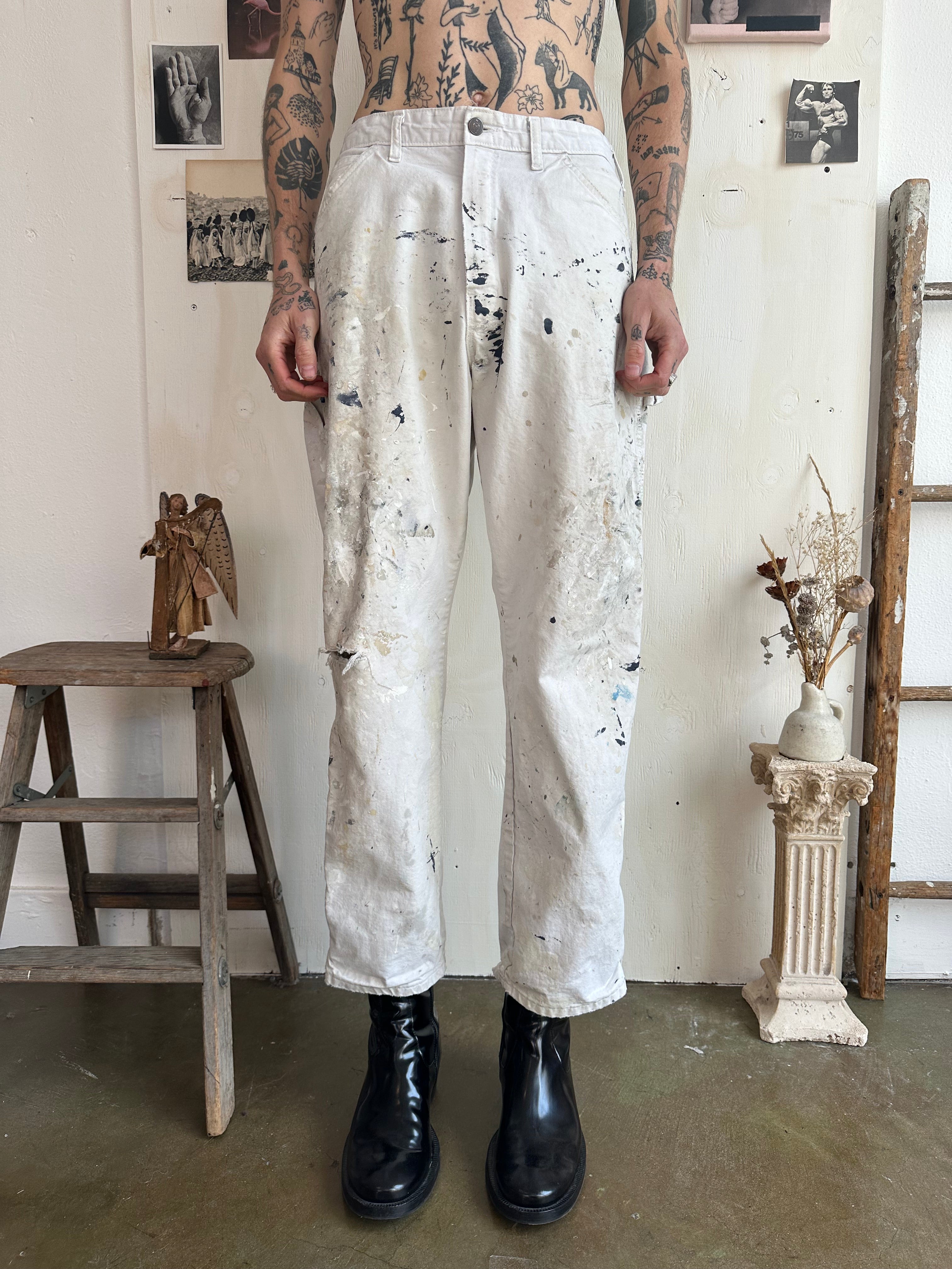 1980s Thrashed Dickies Painter Pants (36/30)