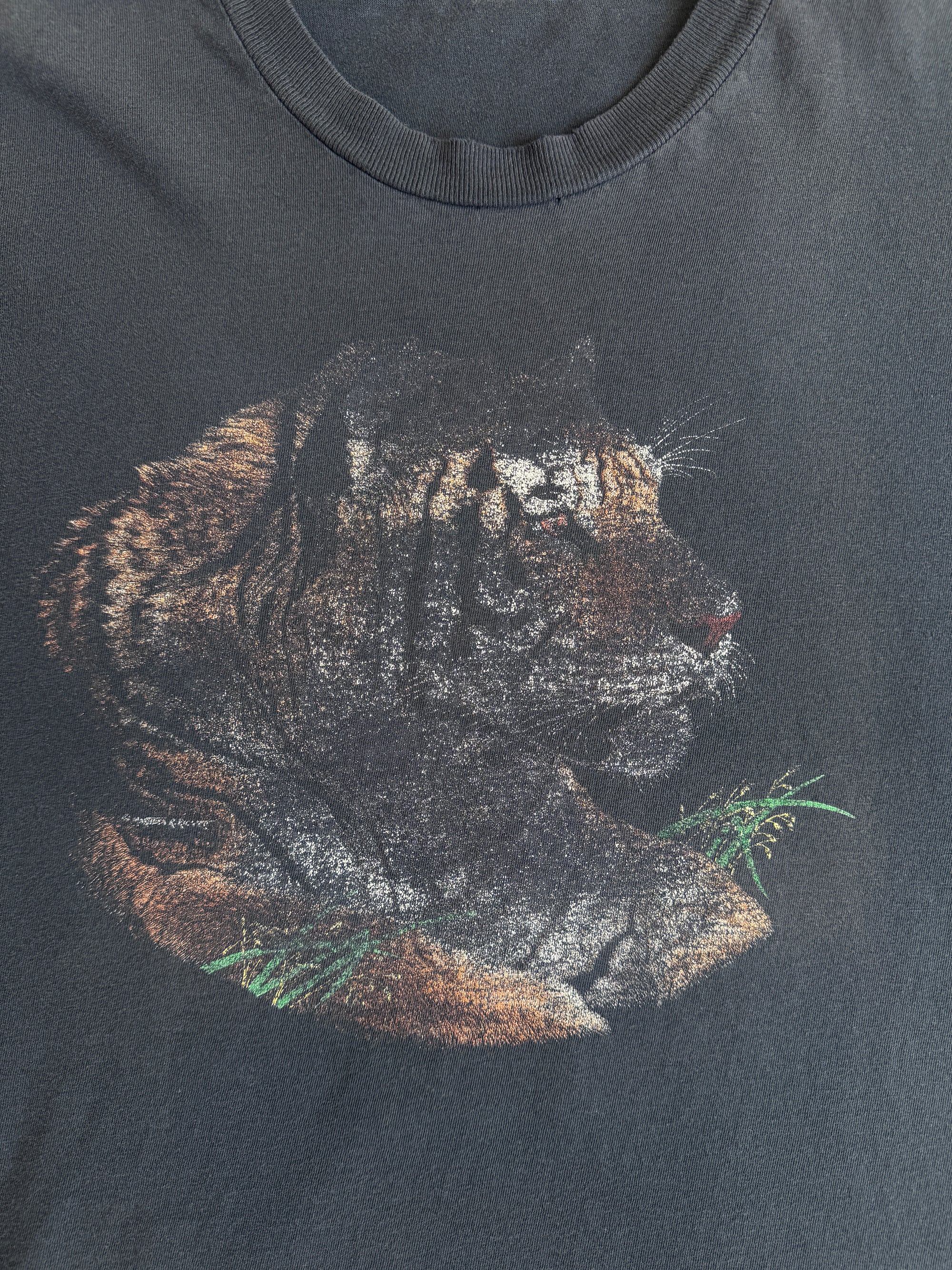 1990s Tiger and Wolf Double Sided Tee (XL)