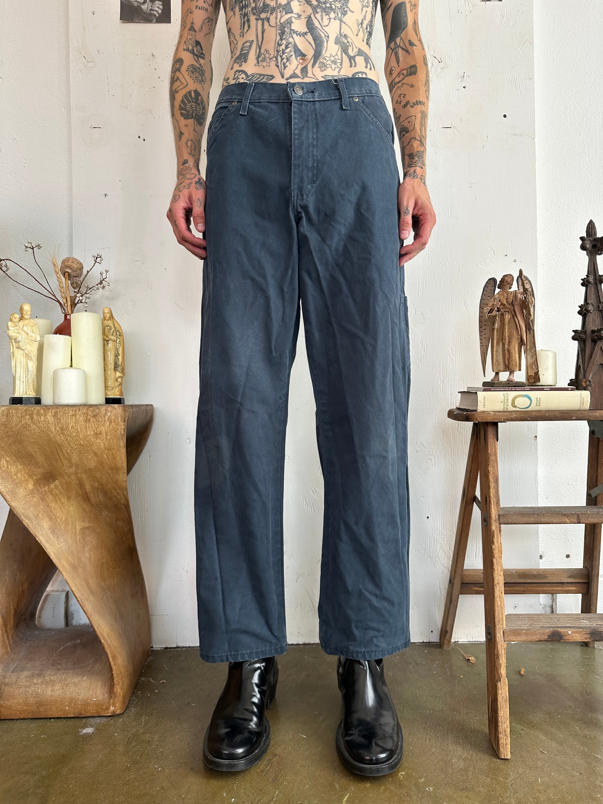 1990s Blue Dickies Carpenter pants