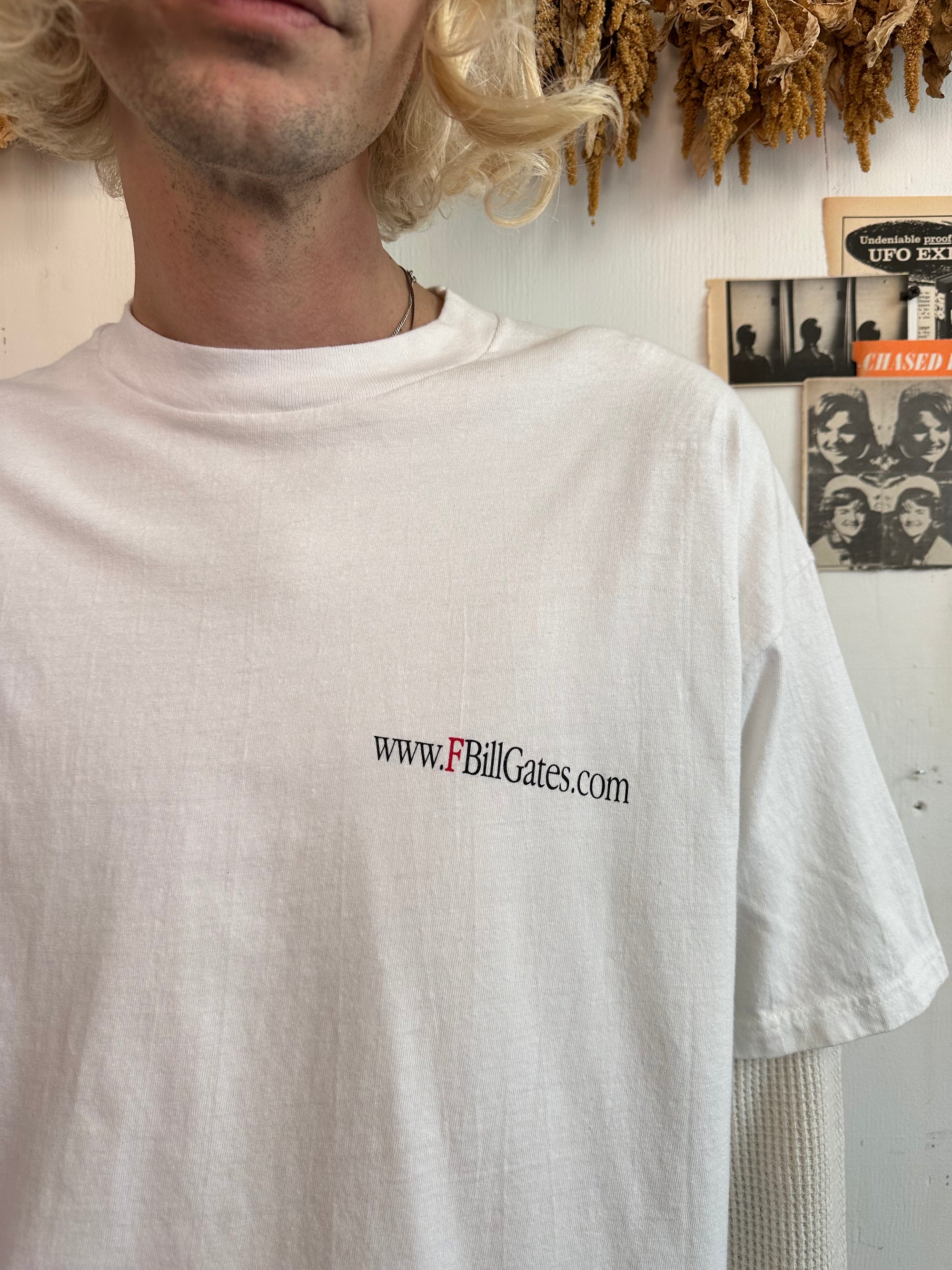 2000s F Bill Gates T-Shirt