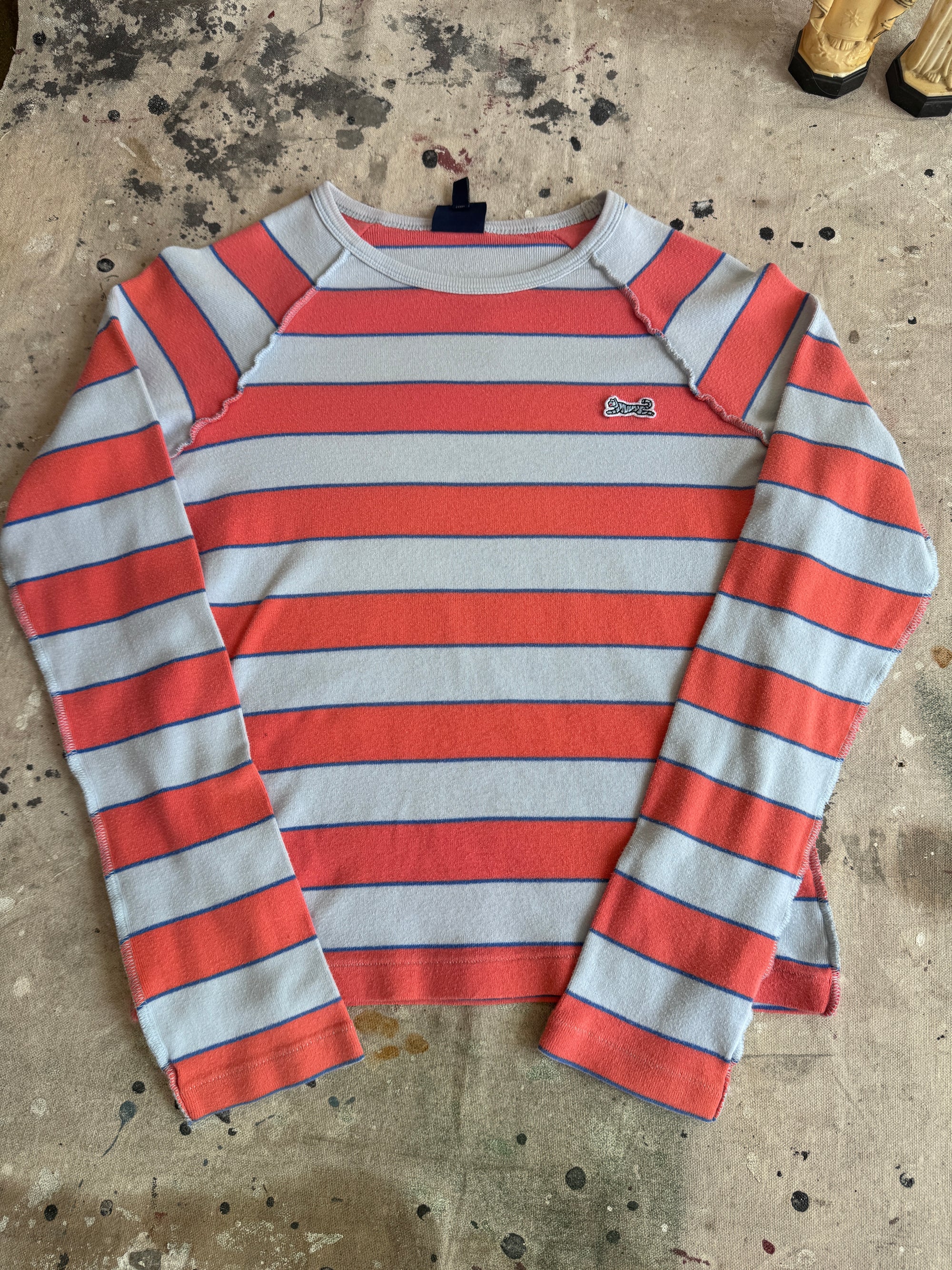 2000s Le Tigre Striped Long Sleeve (XS)