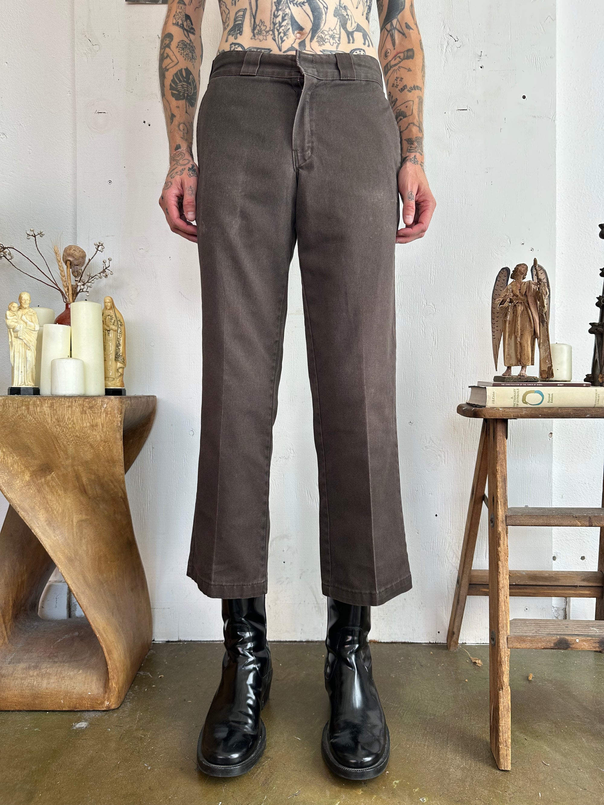 2000s Sunfaded Brown Dickies 874