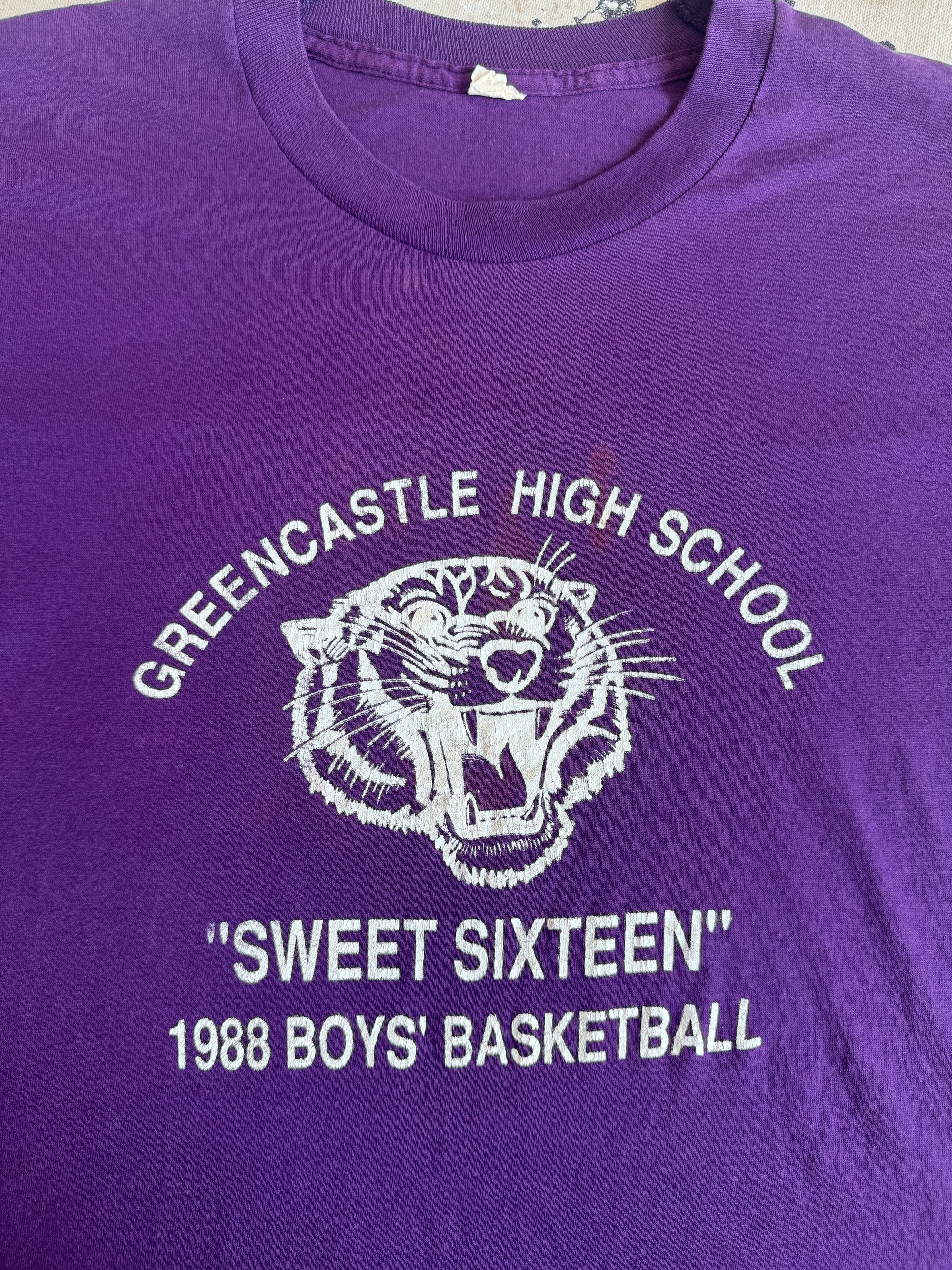 1988 Sweet Sixteen Tiger Tee (M)