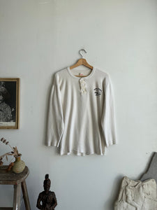 1980s Harley-Davidson Long Sleeve Henley (L)