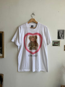 1980s Homemade "I Love You" Tee (M/L)