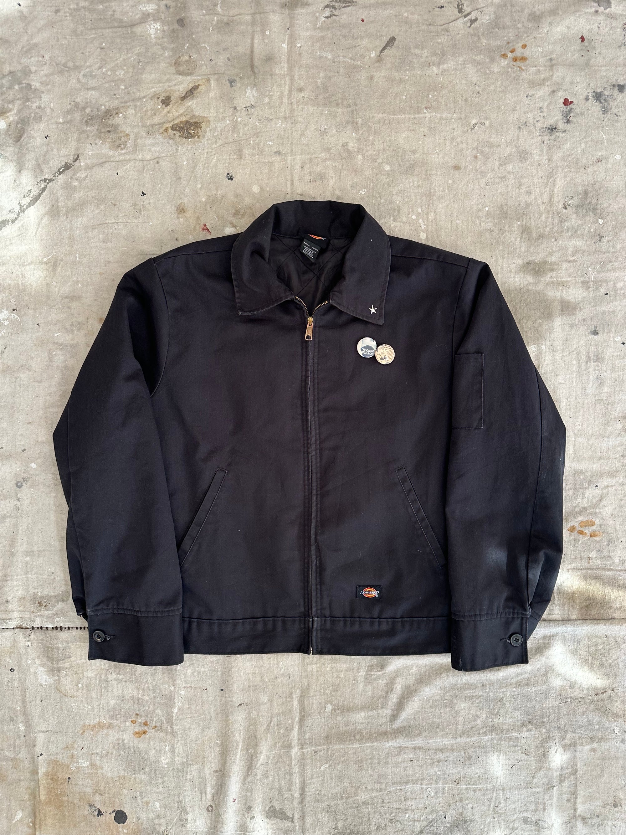 2000s Black Dickies Jacket W/ Pins