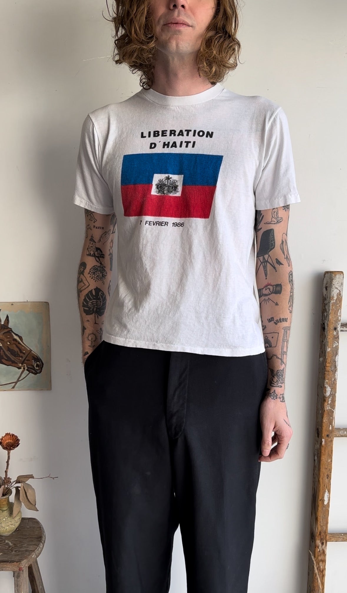 1980s Haitian Liberation Tee (M)