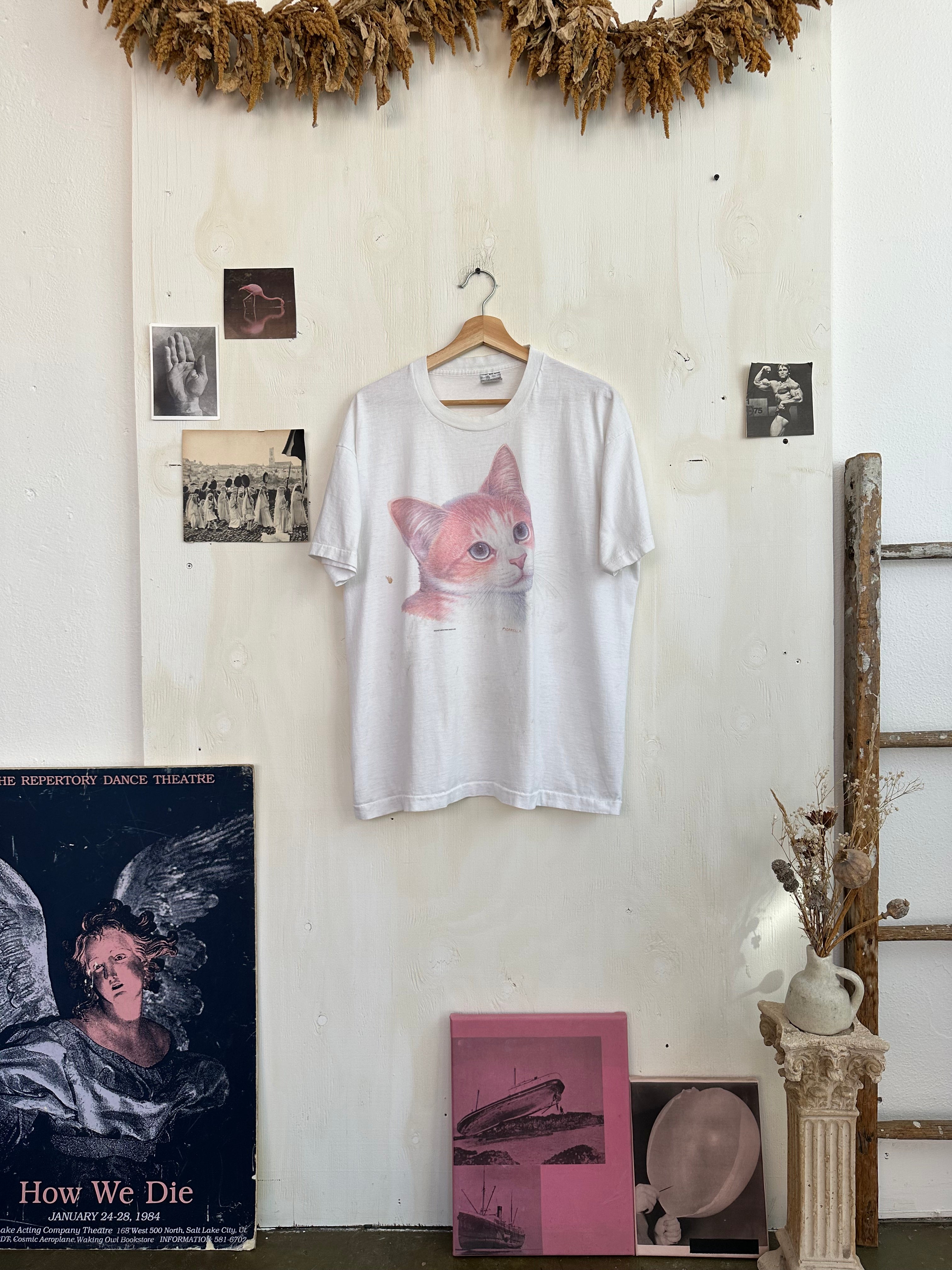 1980s Cat Tee (Boxy XL)