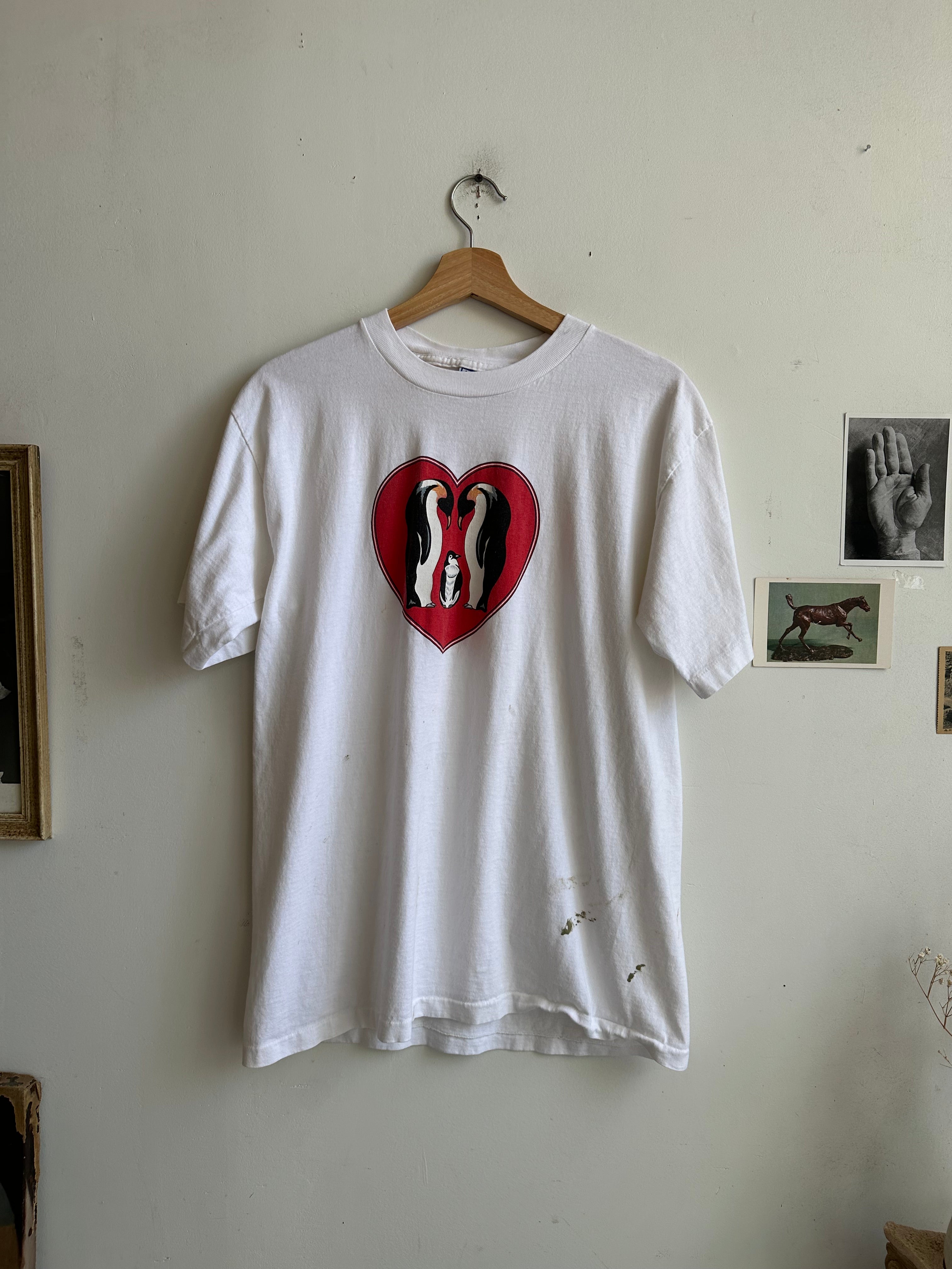 1990s Penguin Love Tee (L)