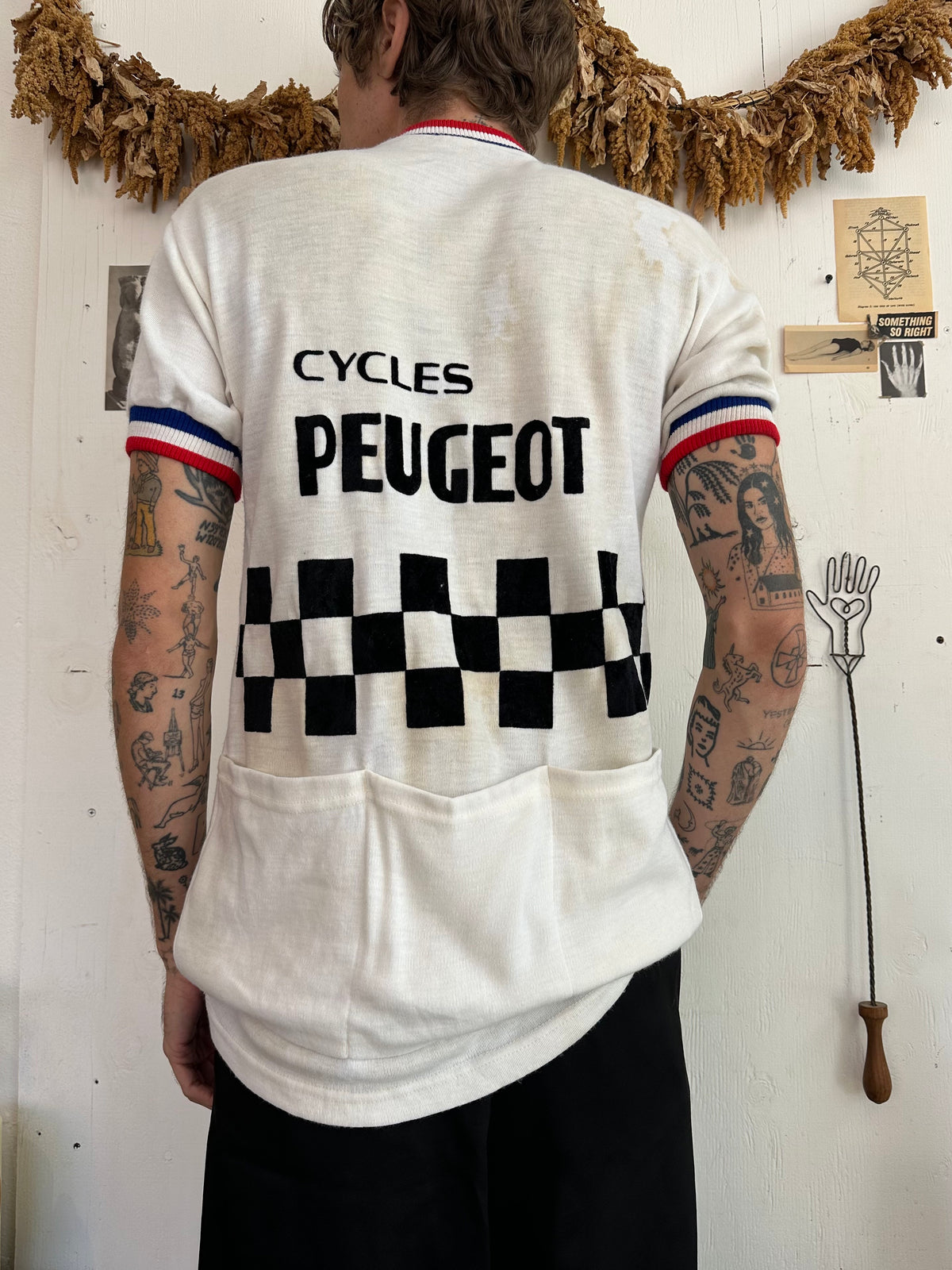 1970s Peugeot Cycling Jersey