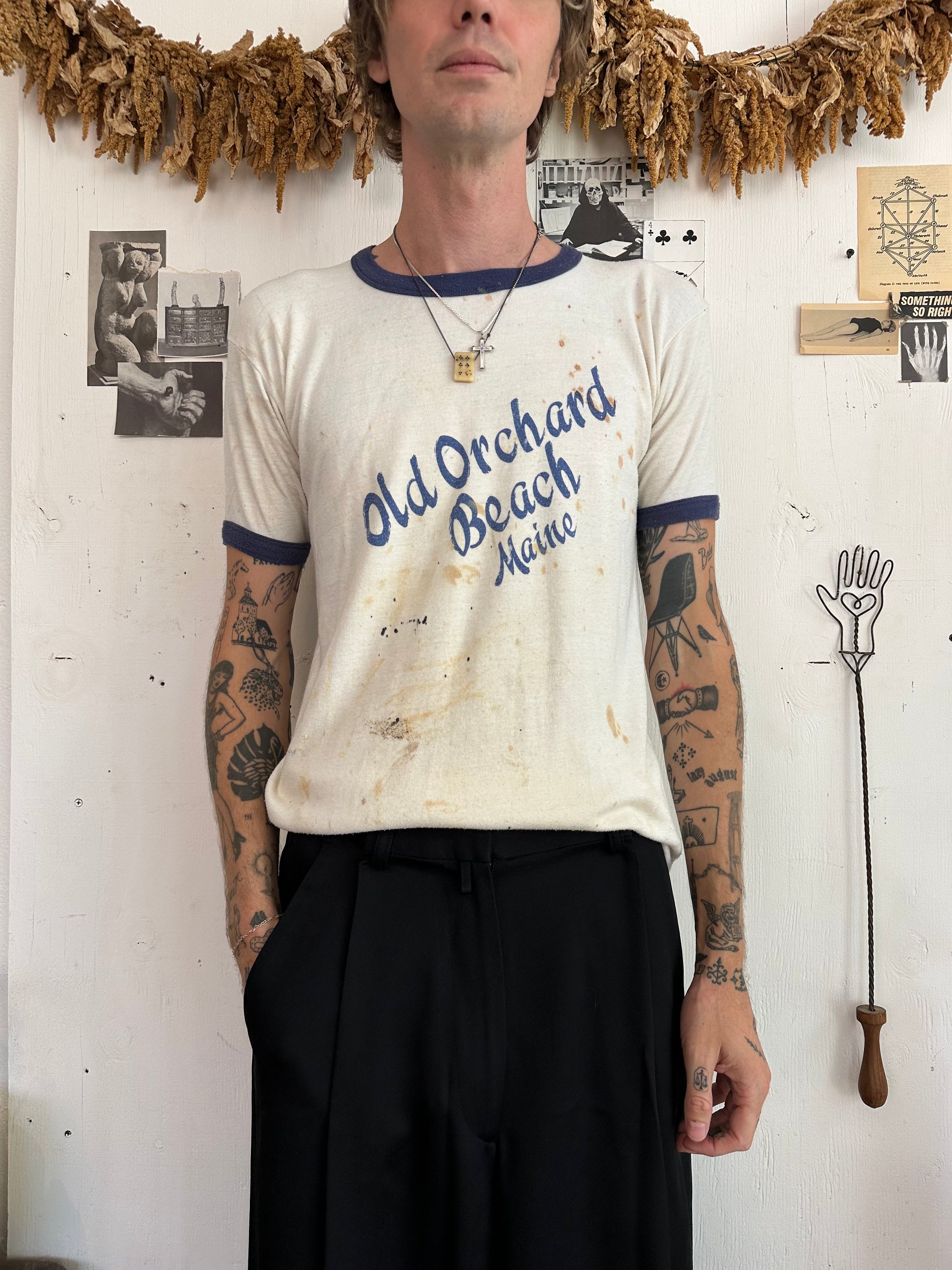 1970s Thrashed Old Orchard Ringer