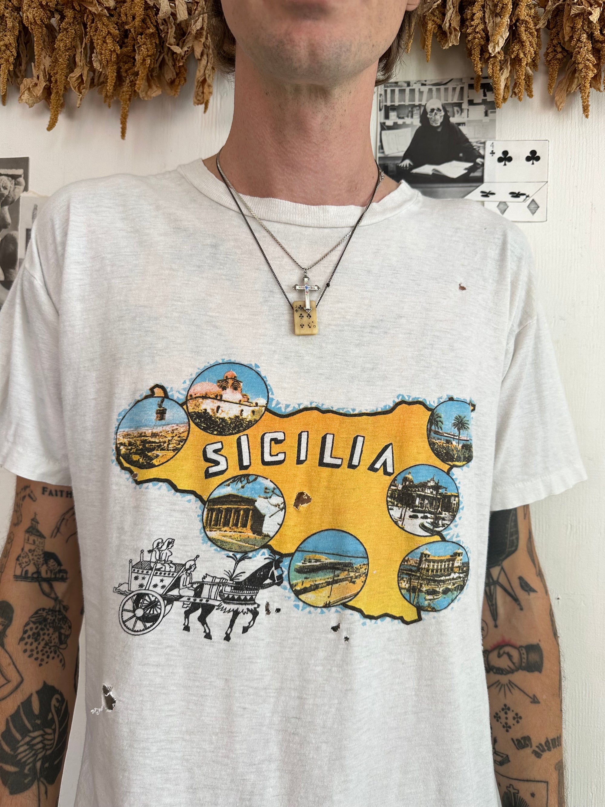 1970s Well Worn Sicilia Tee