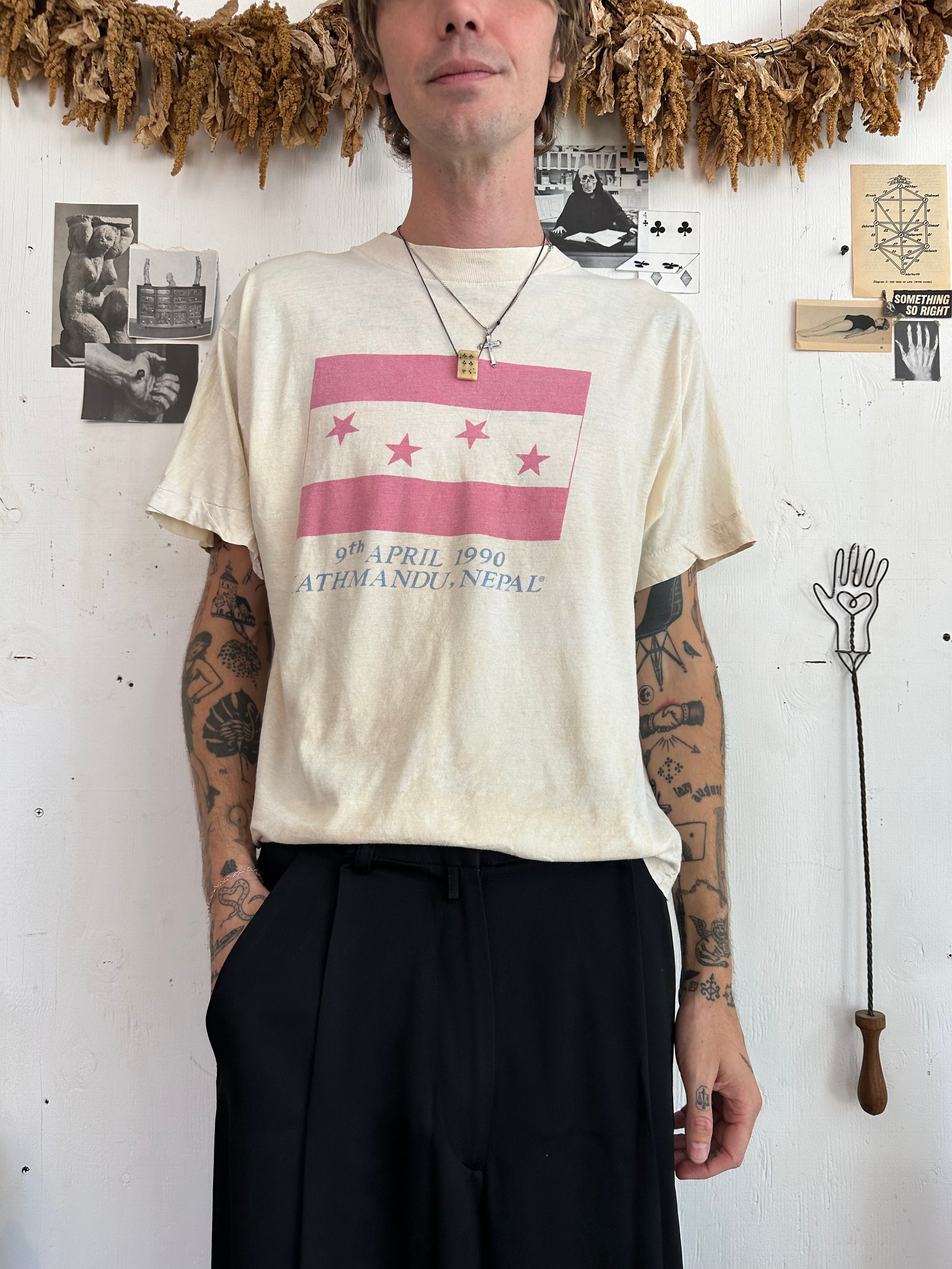 1990 Perfectly Worn Nepal Tee