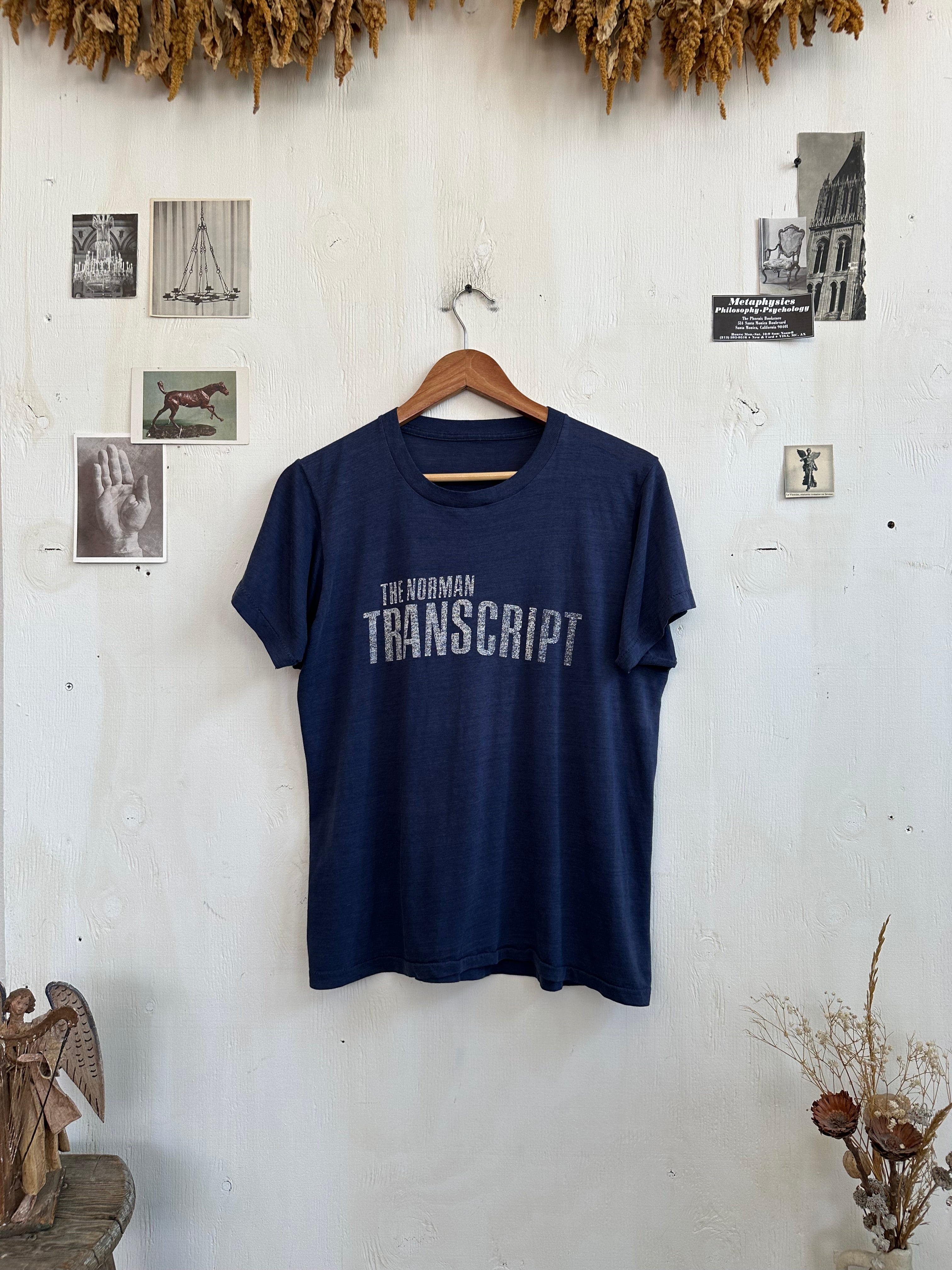 1980s Paper Thin Norman Transcript T-Shirt (M)
