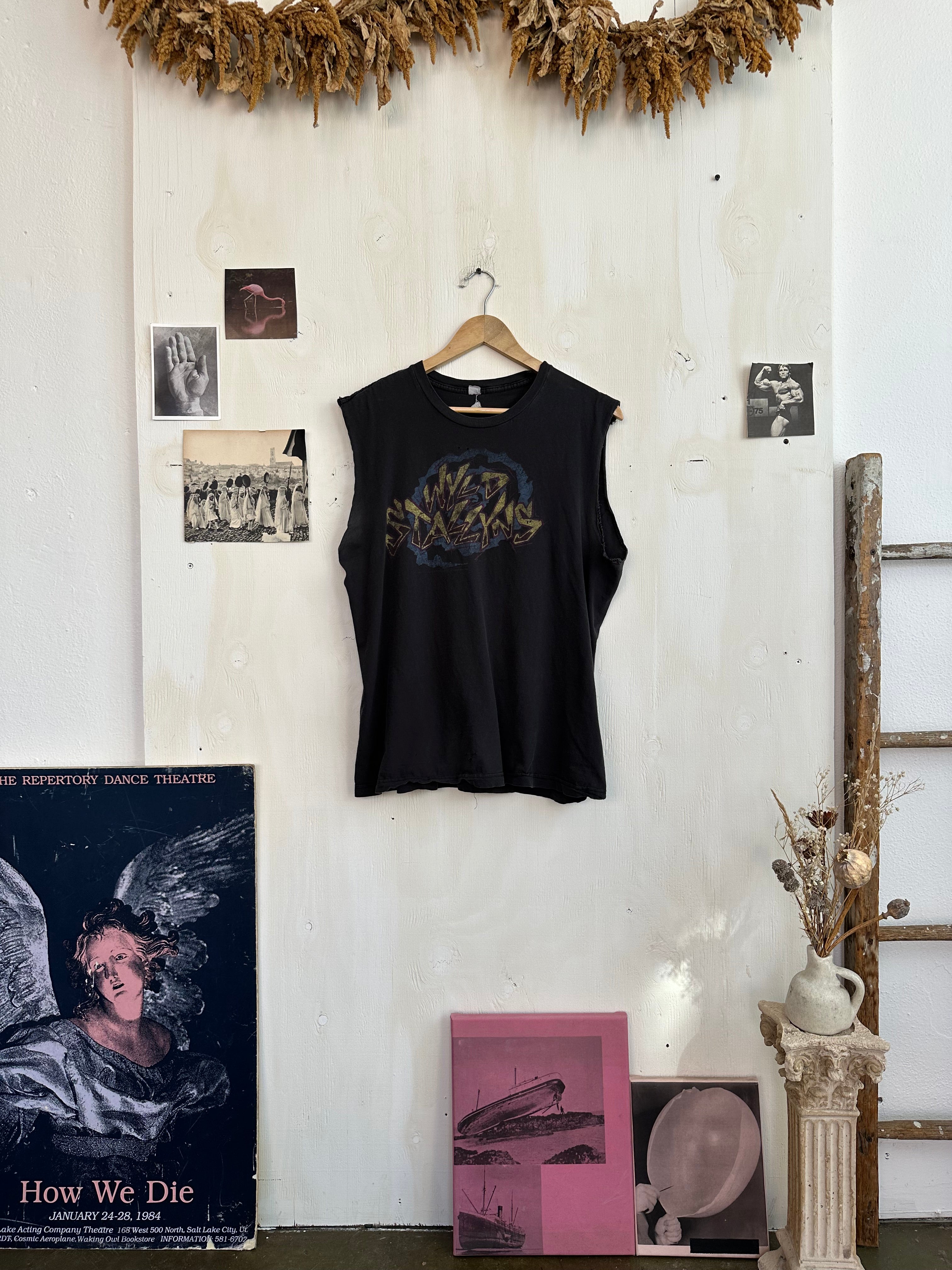 1990s/2000s Well Worn Wyld Stallyns Muscle Tee (M/L)