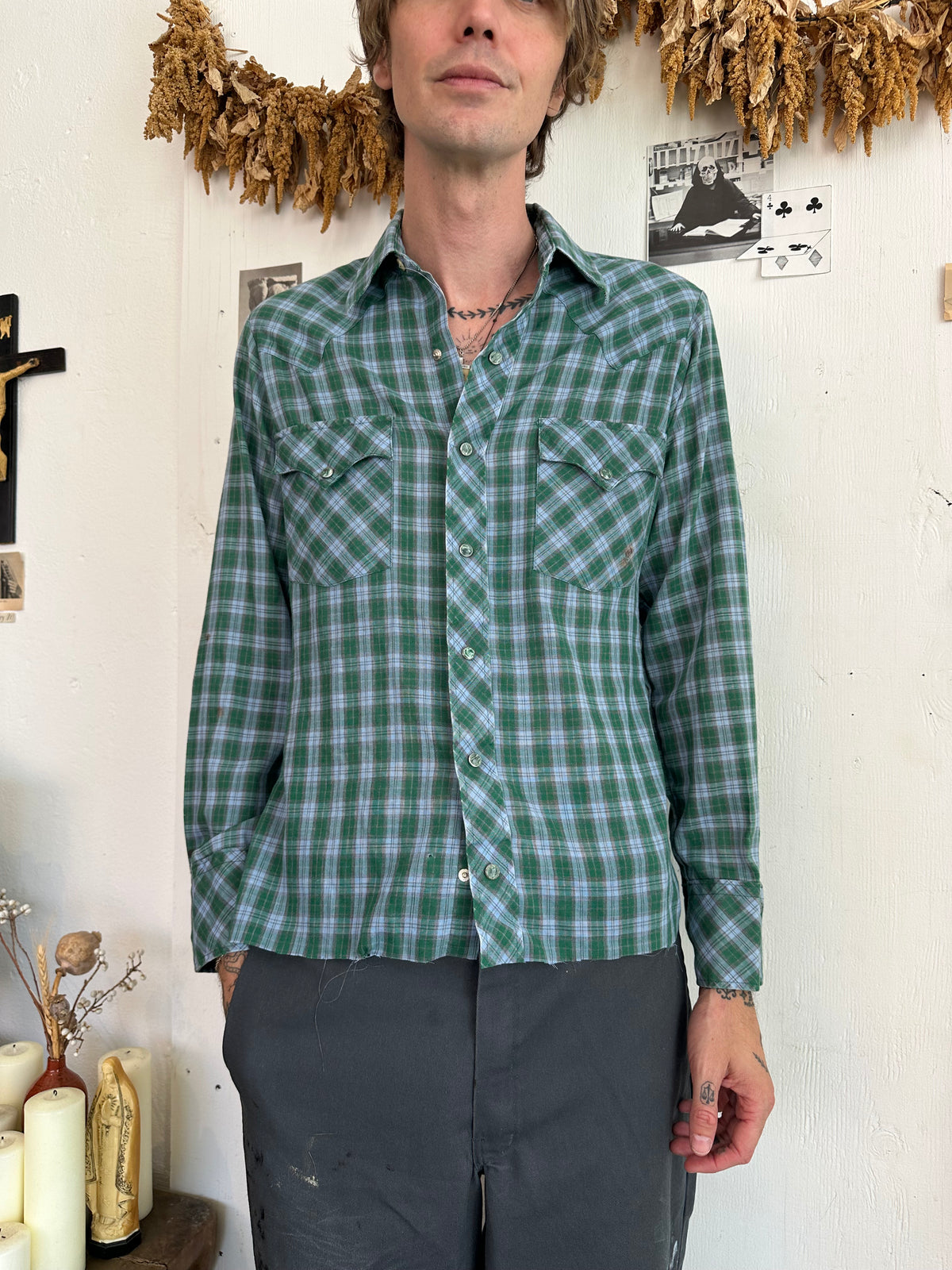 1970s Snap Button Dales Western Shirt