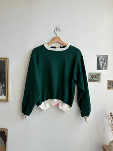 1980s Evergreen Crewneck (Boxy S/M)