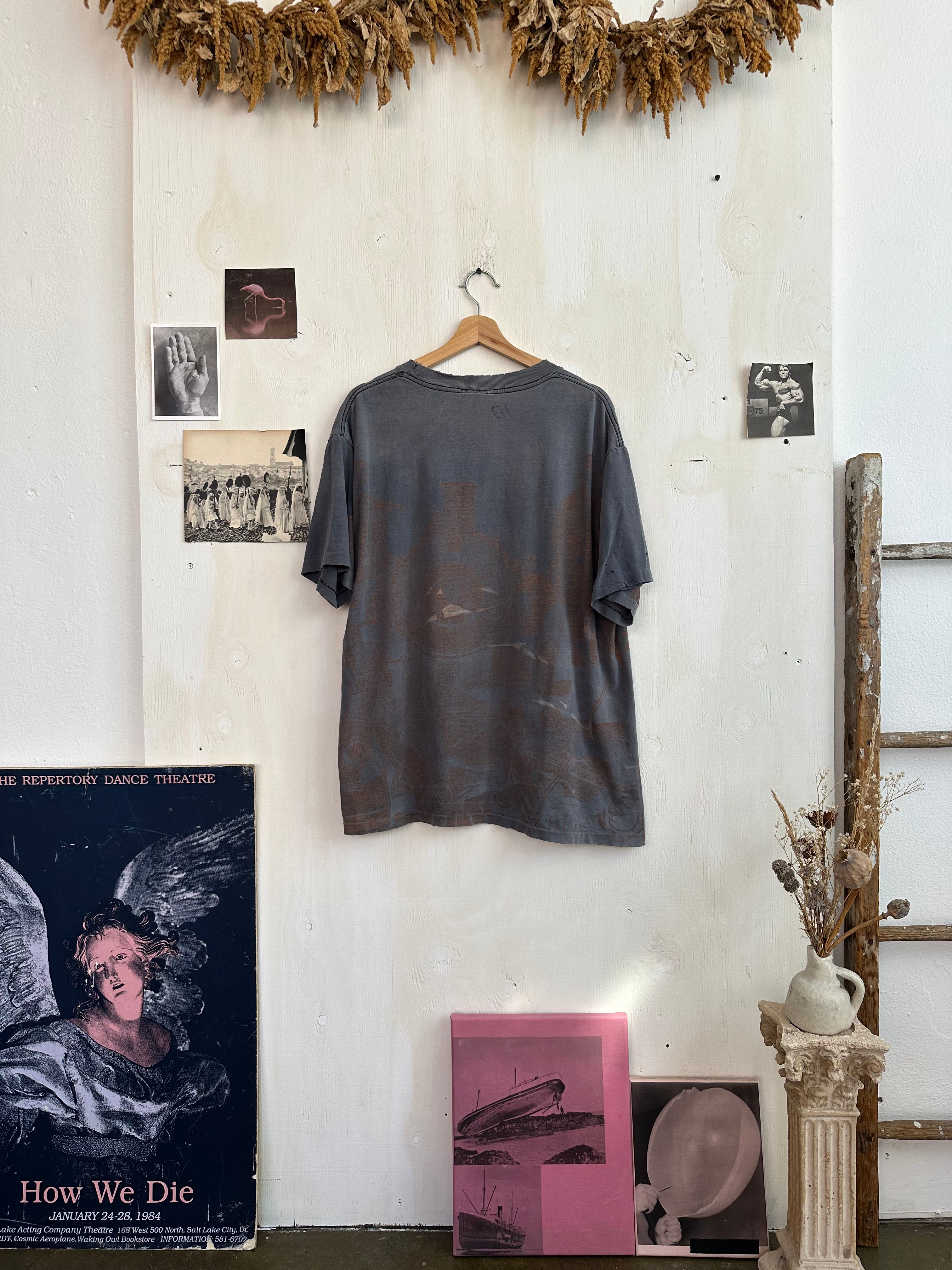1990s Thrashed Country Western AOP Tee (Boxy XL)