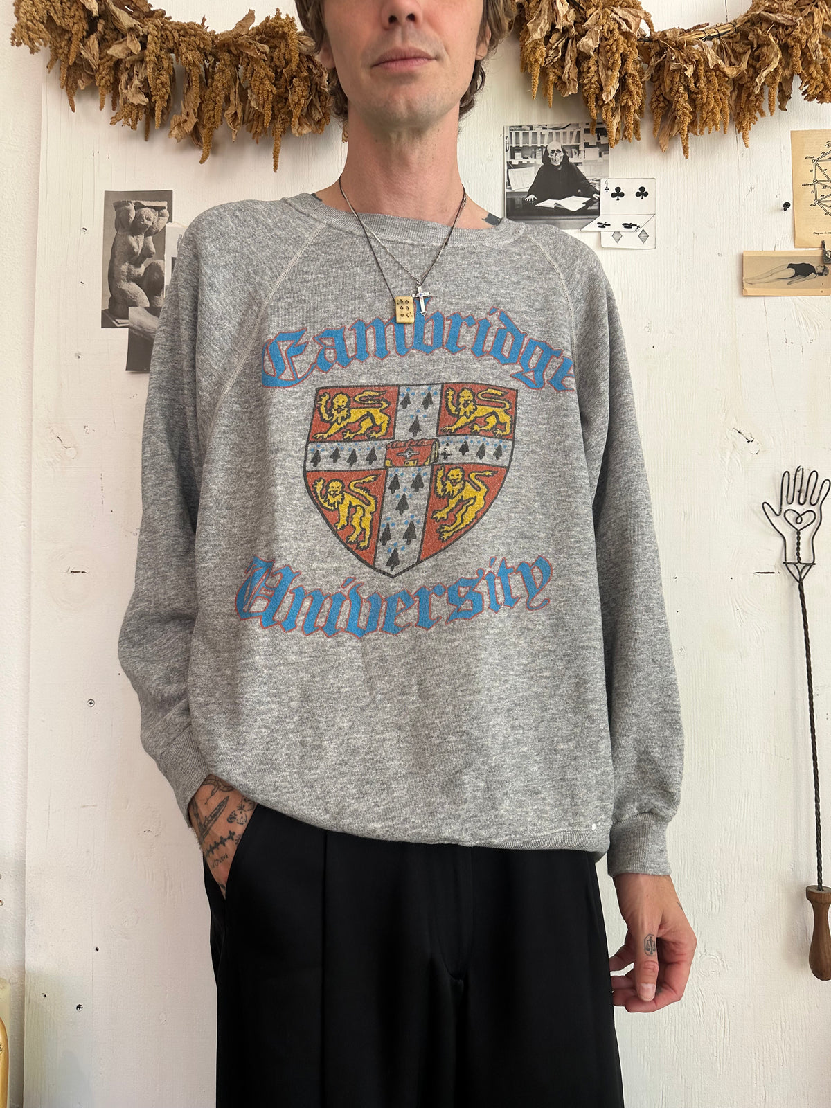 1980s Cambridge University Sweatshirt