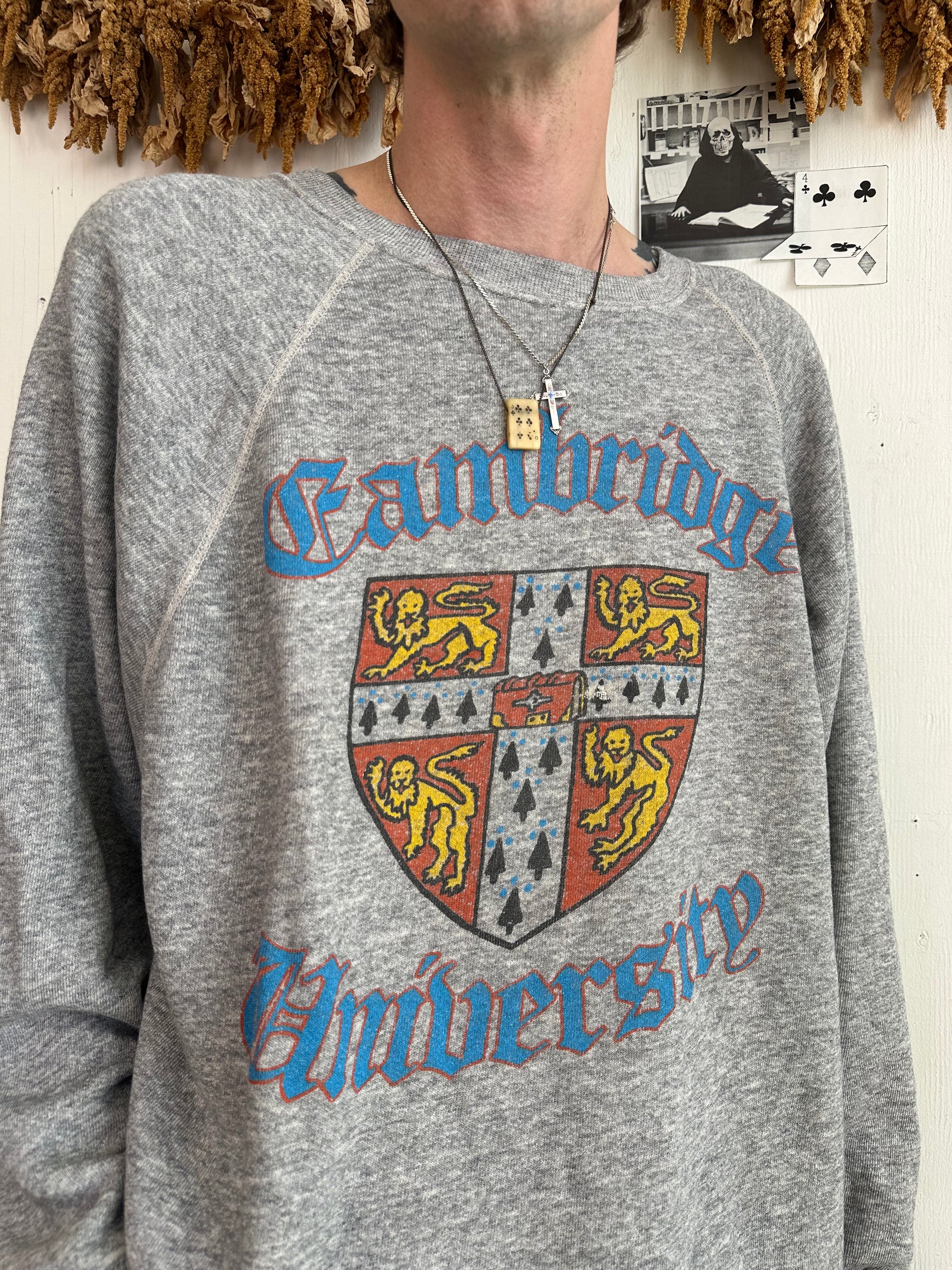 1980s Cambridge University Sweatshirt