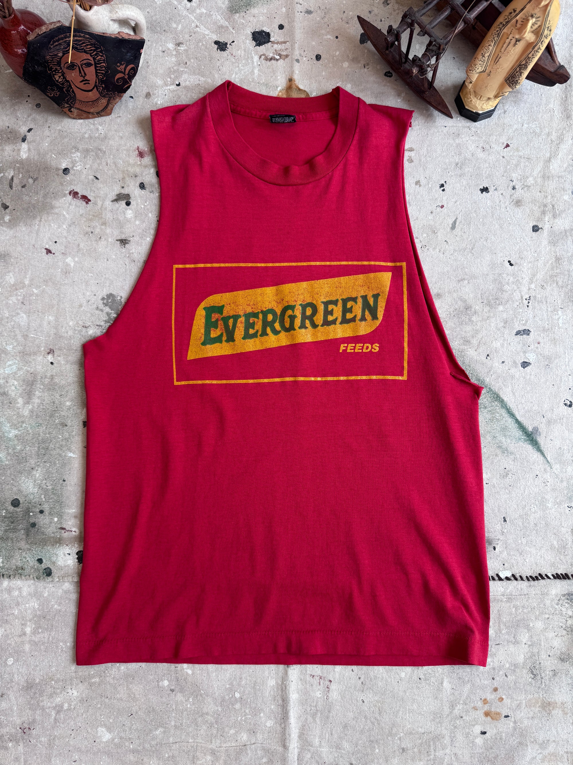 1990s Evergreen Feeds Muscle Tank (L)