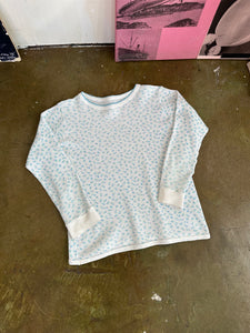 1980s Pastel Floral Thermal (Boxy S)