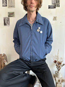 1970s Lined Sears Work Jacket W/ Pins (Boxy M/L)