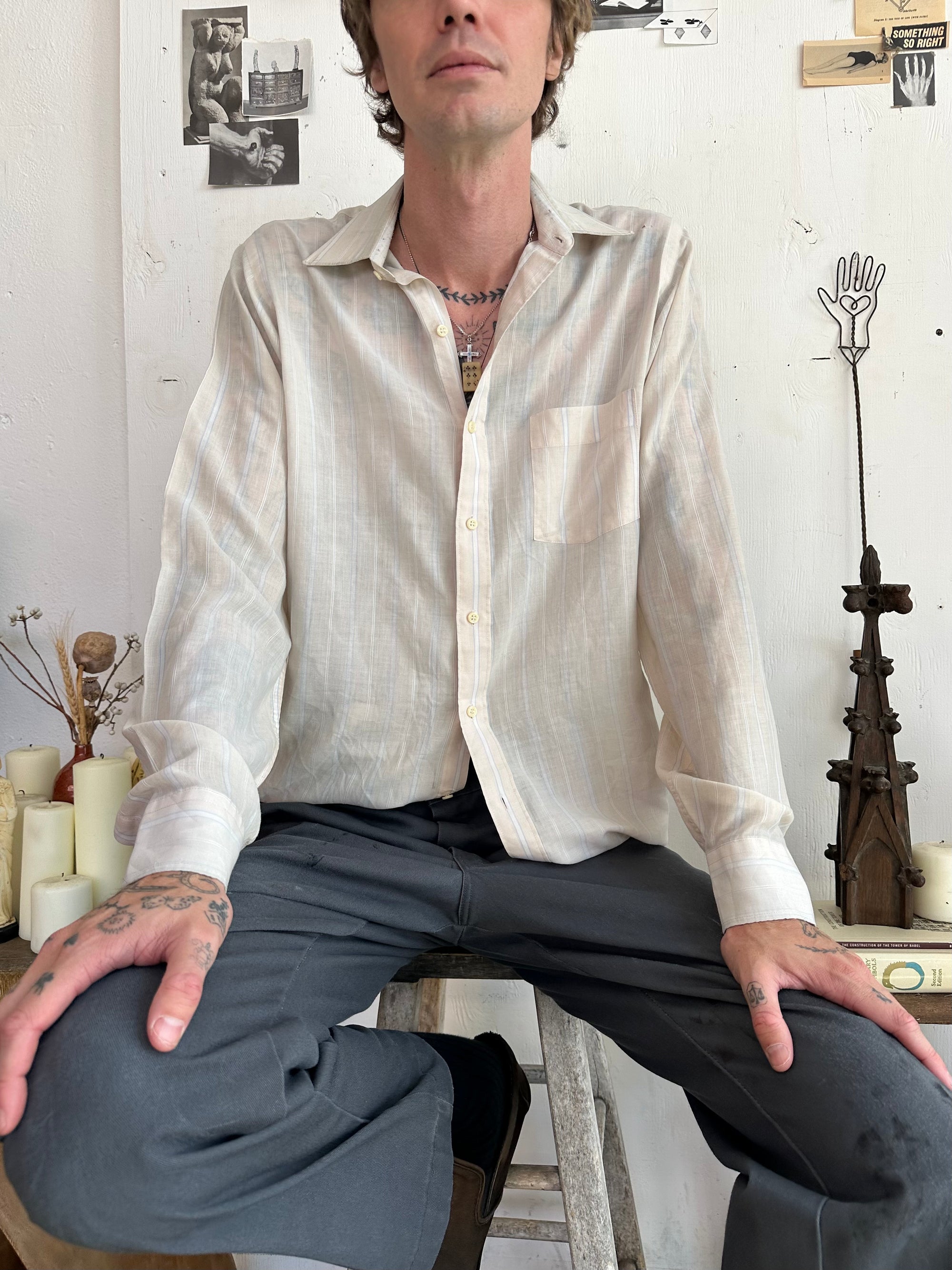 1960s Striped Shirt