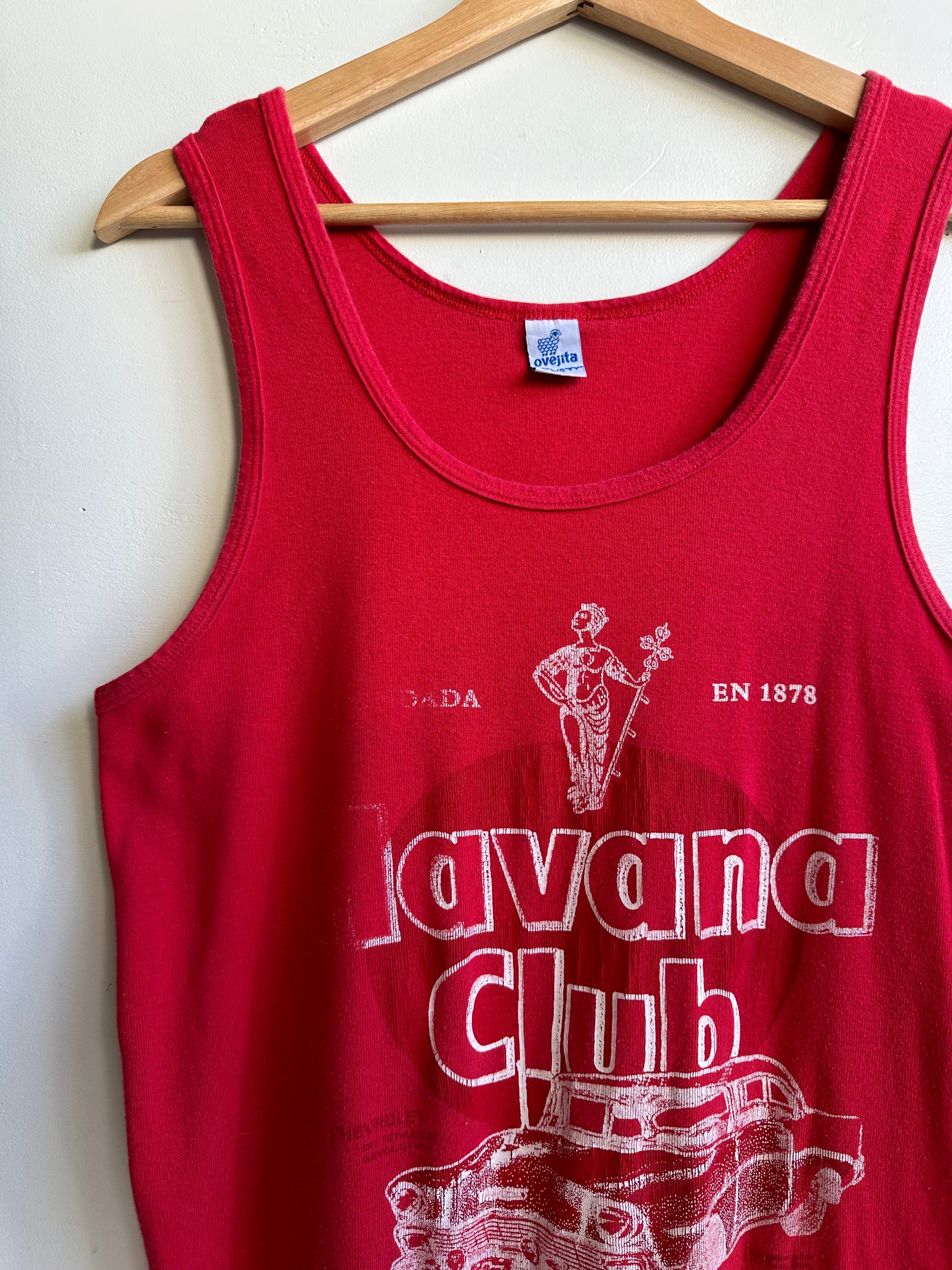 1980s Faded Havana Club Muscle Tee (M)