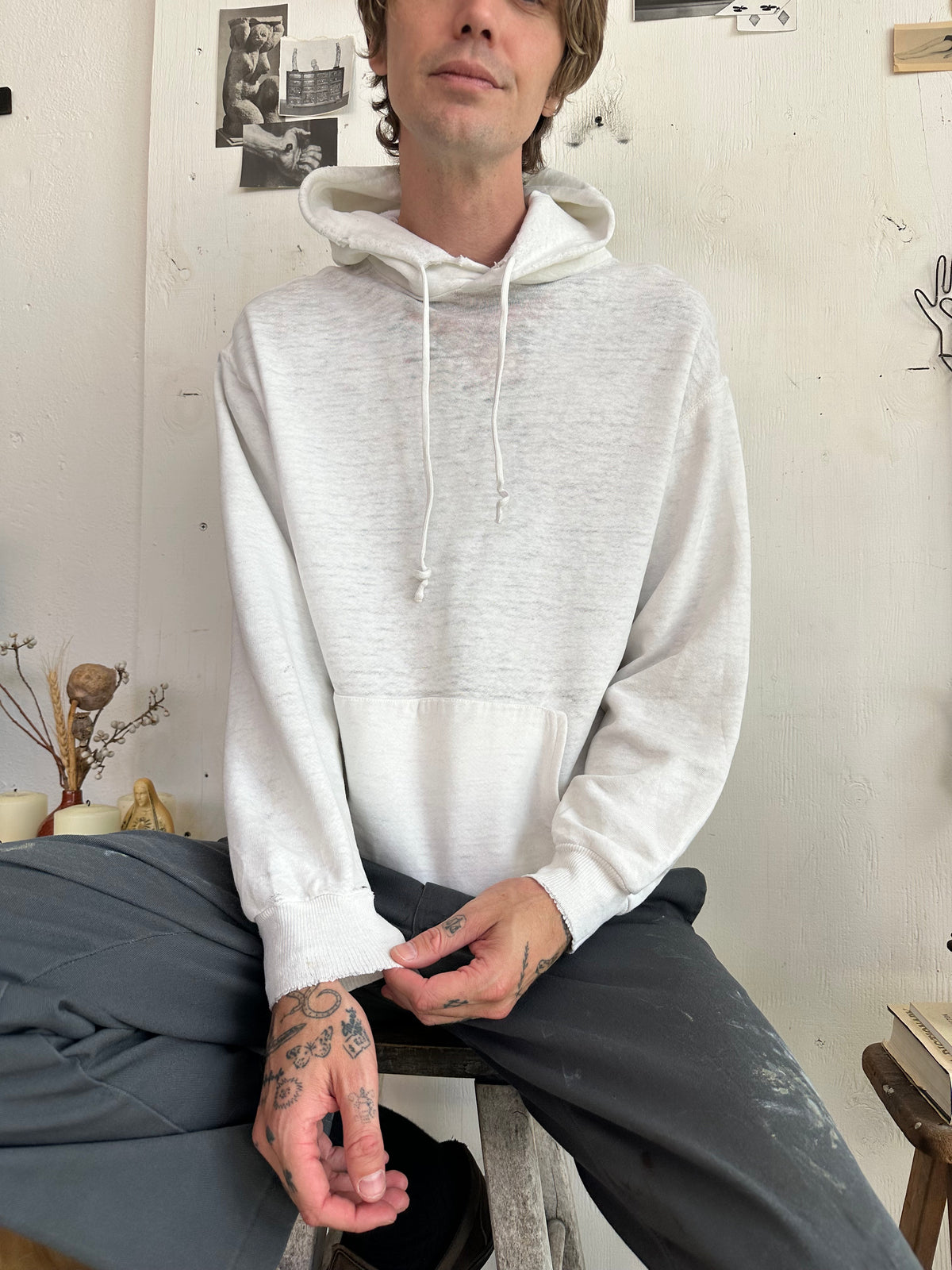 1980s Paper Thin Russel Hoodie