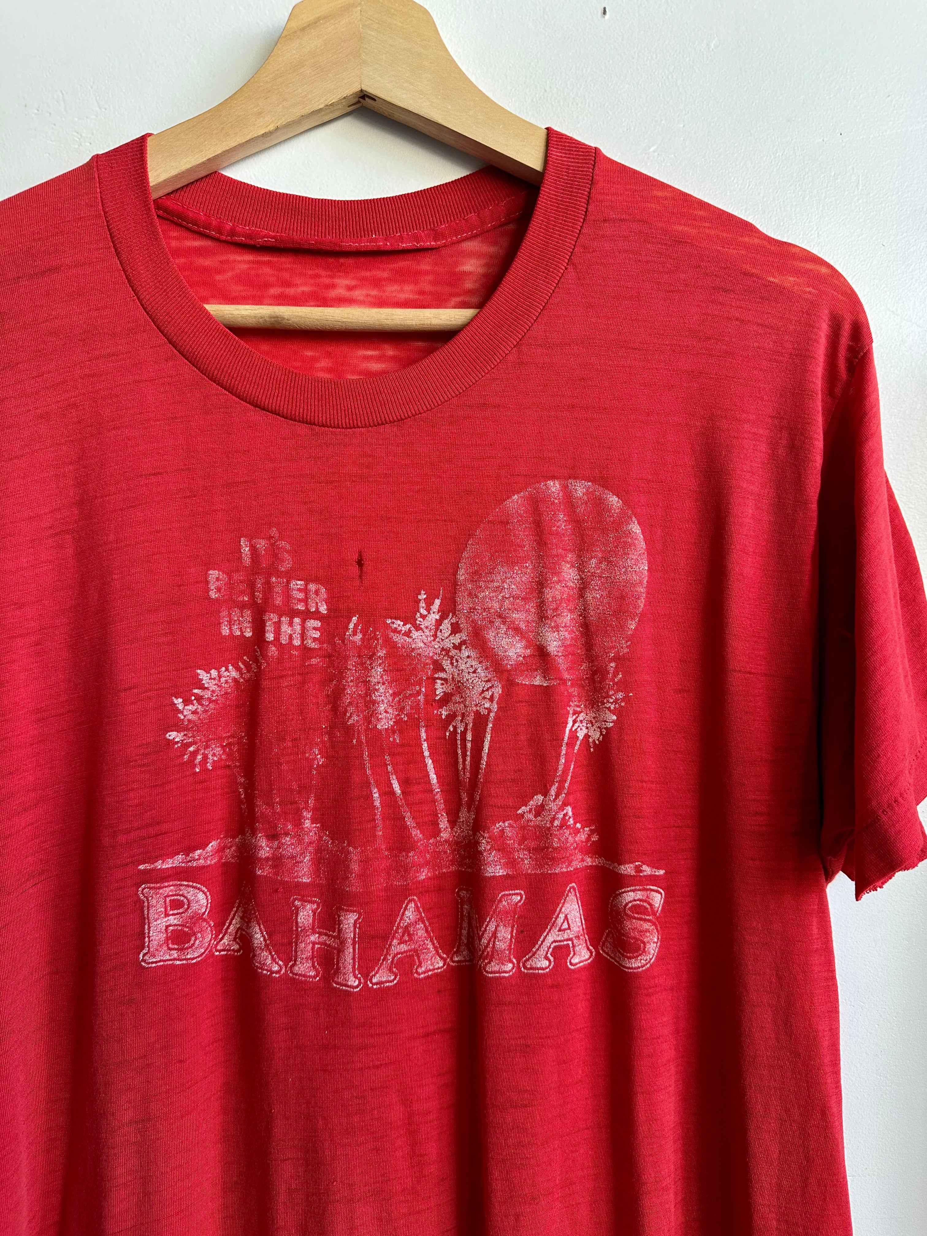 1980s Paper Thin Bahamas T-Shirt (L)