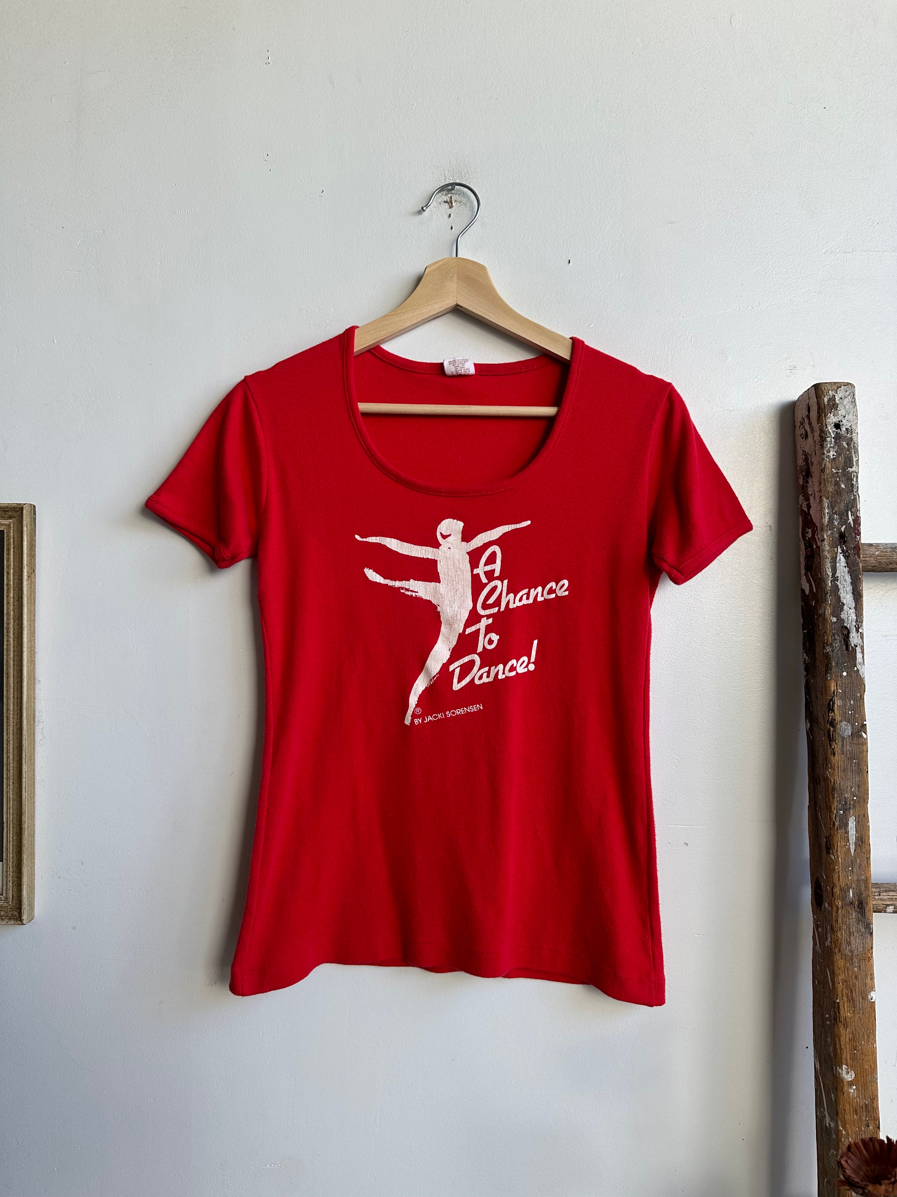 1970s A Chance To Dance Tee (S/M)