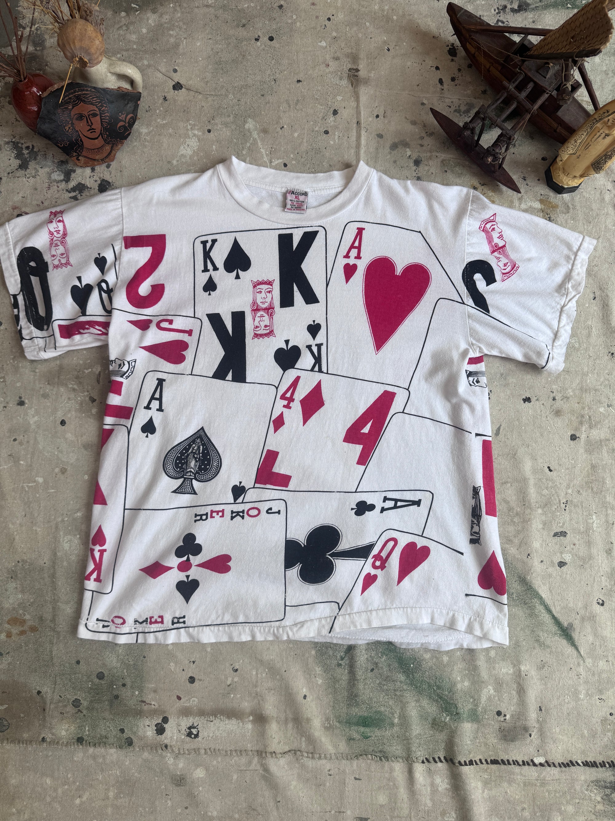 1990s Cards All Over Print Tee (XL)