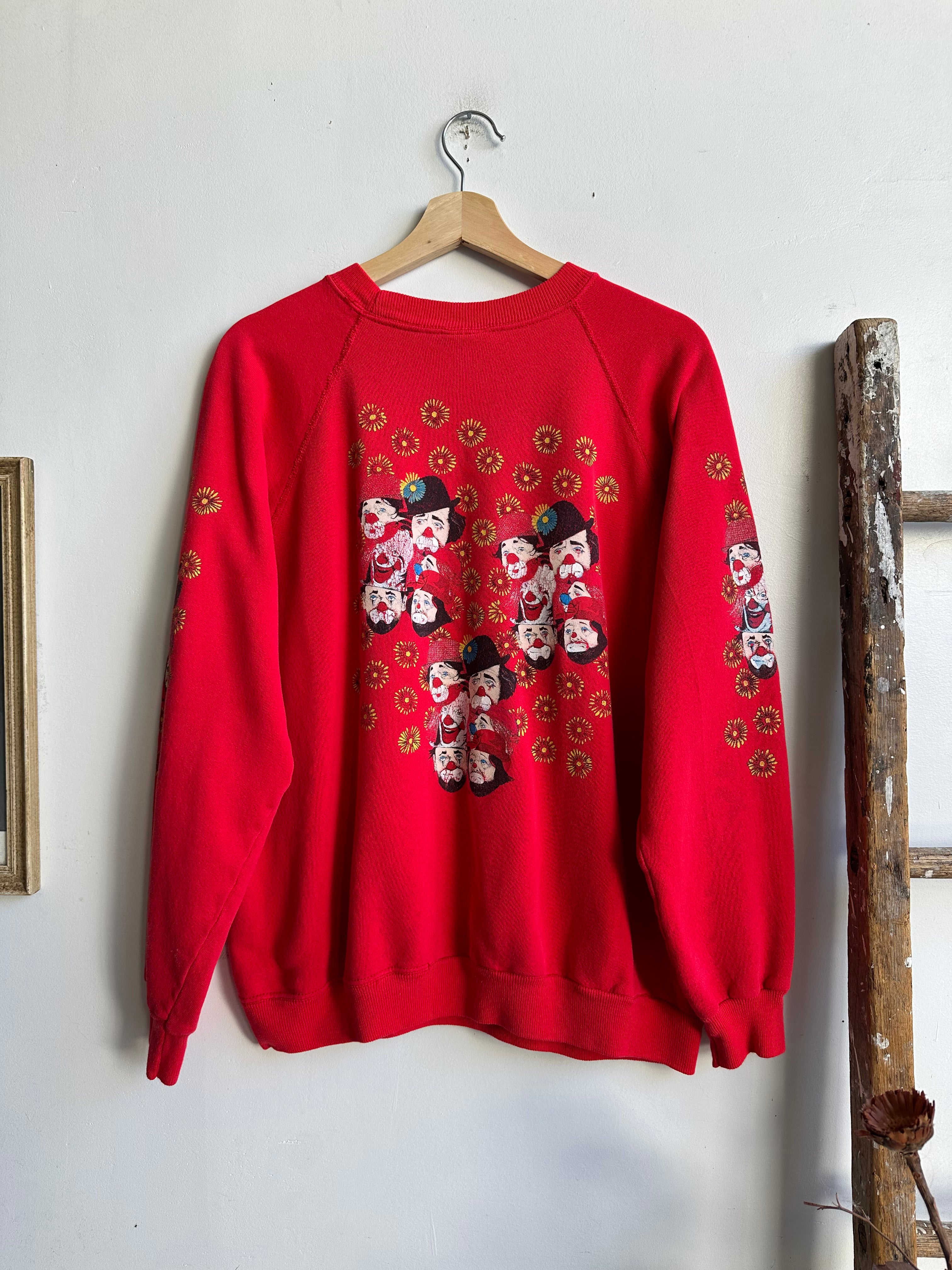 1980s Clown Sweatshirt (M/L)