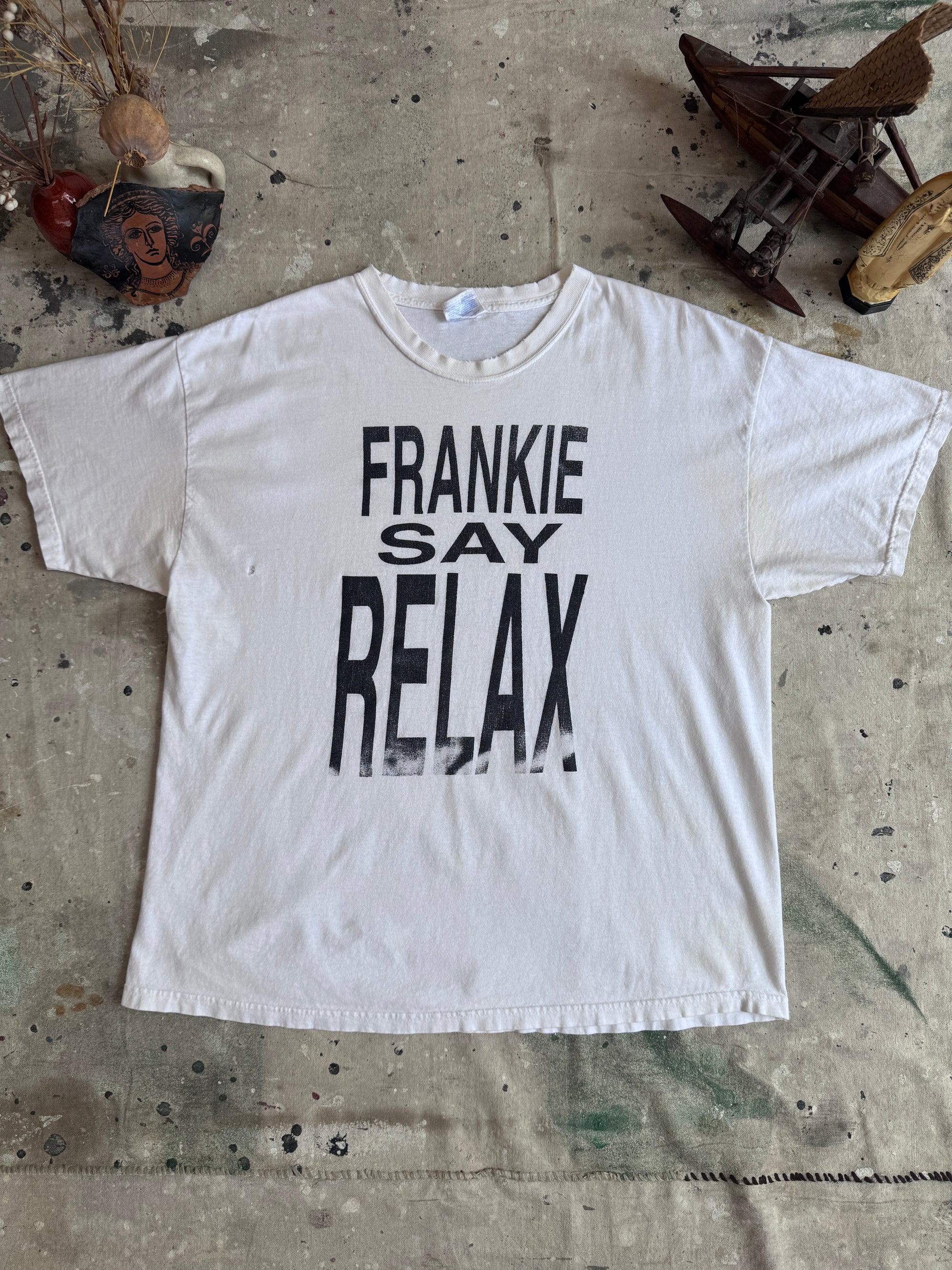 1990s Frankie Say Relax T-Shirt (XL)