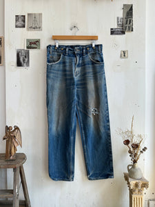 1990s Prison Blues Baggy Denim (34/31)