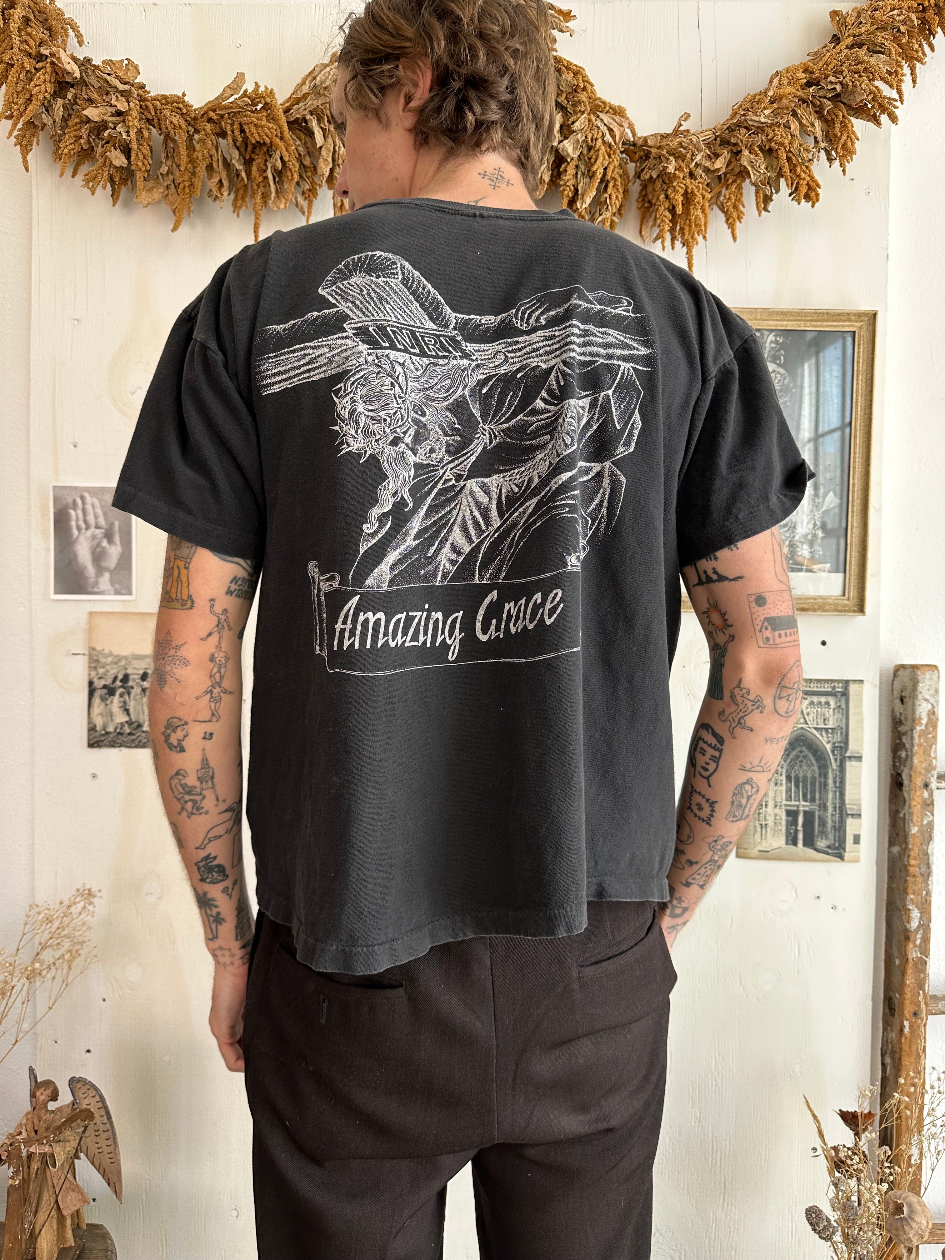 1980s Amazing Grace T-Shirt (Boxy L/Cropped XL)