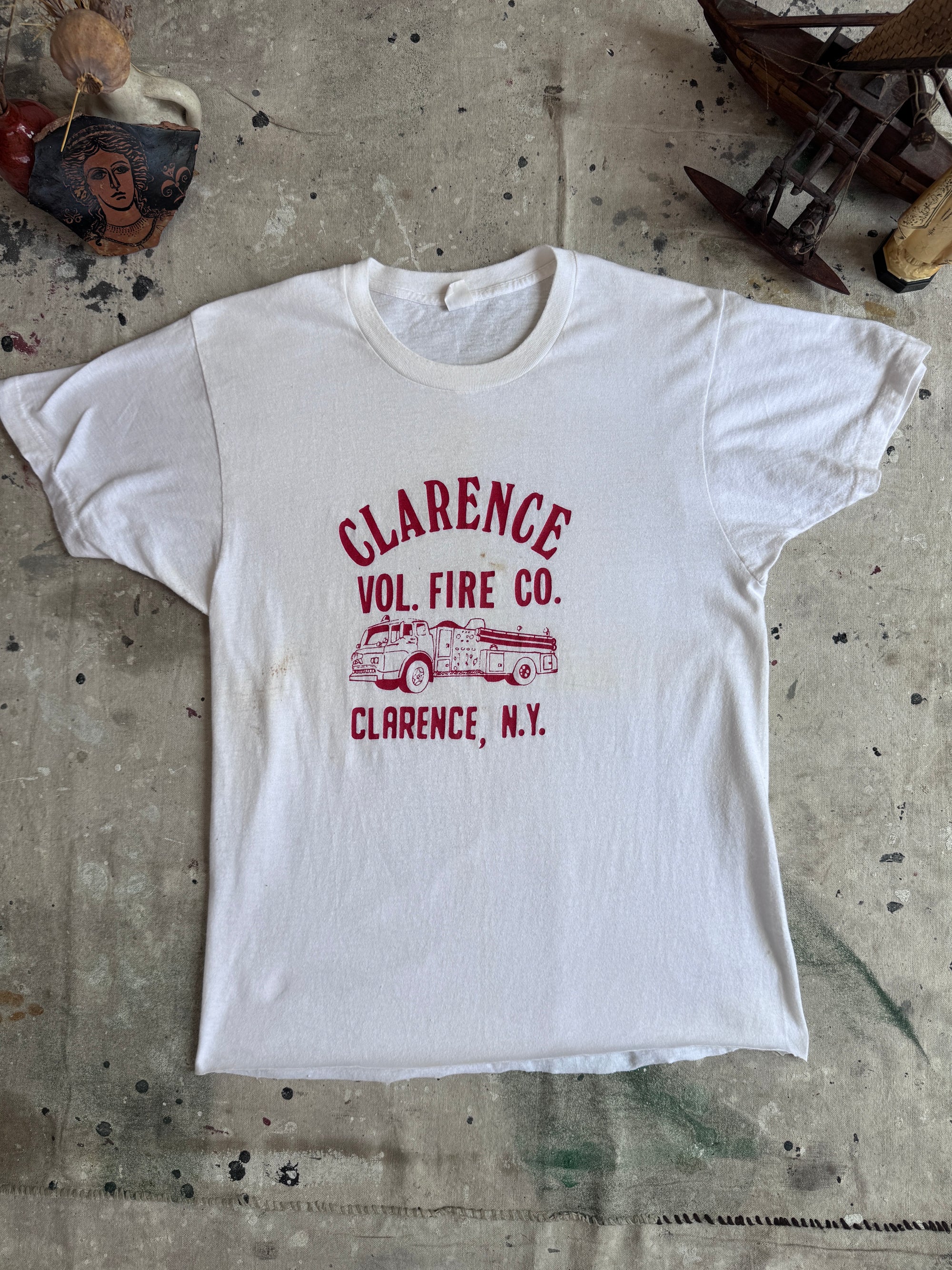 1980s Clarence Firefighter T-Shirt (M)