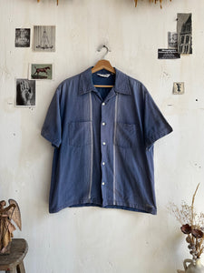 1990s Sun Faded Striped Shirt (Boxy L/XL)