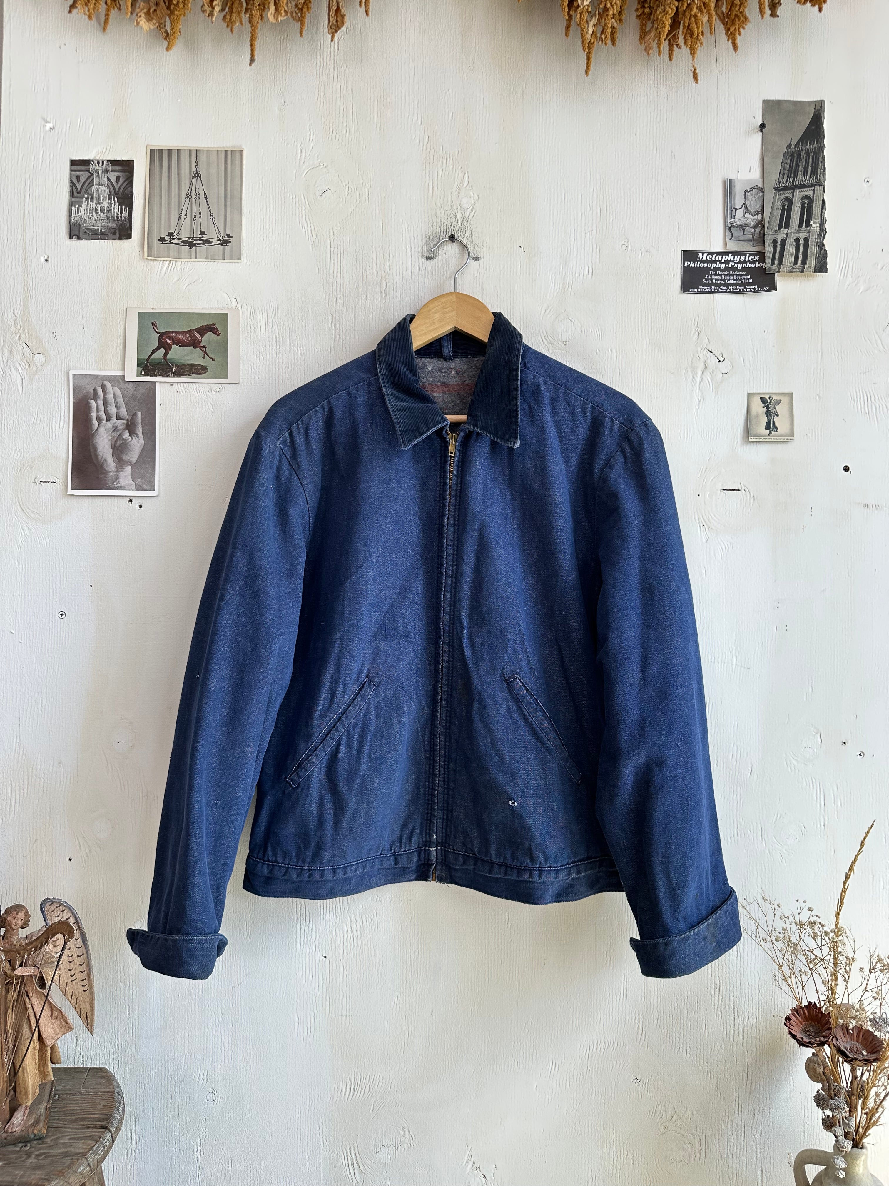 1960s Deadstock Blanket Lined Work Jacket (Boxy M/L)