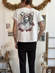 1980s Carried the Cross Tee (Boxy M)