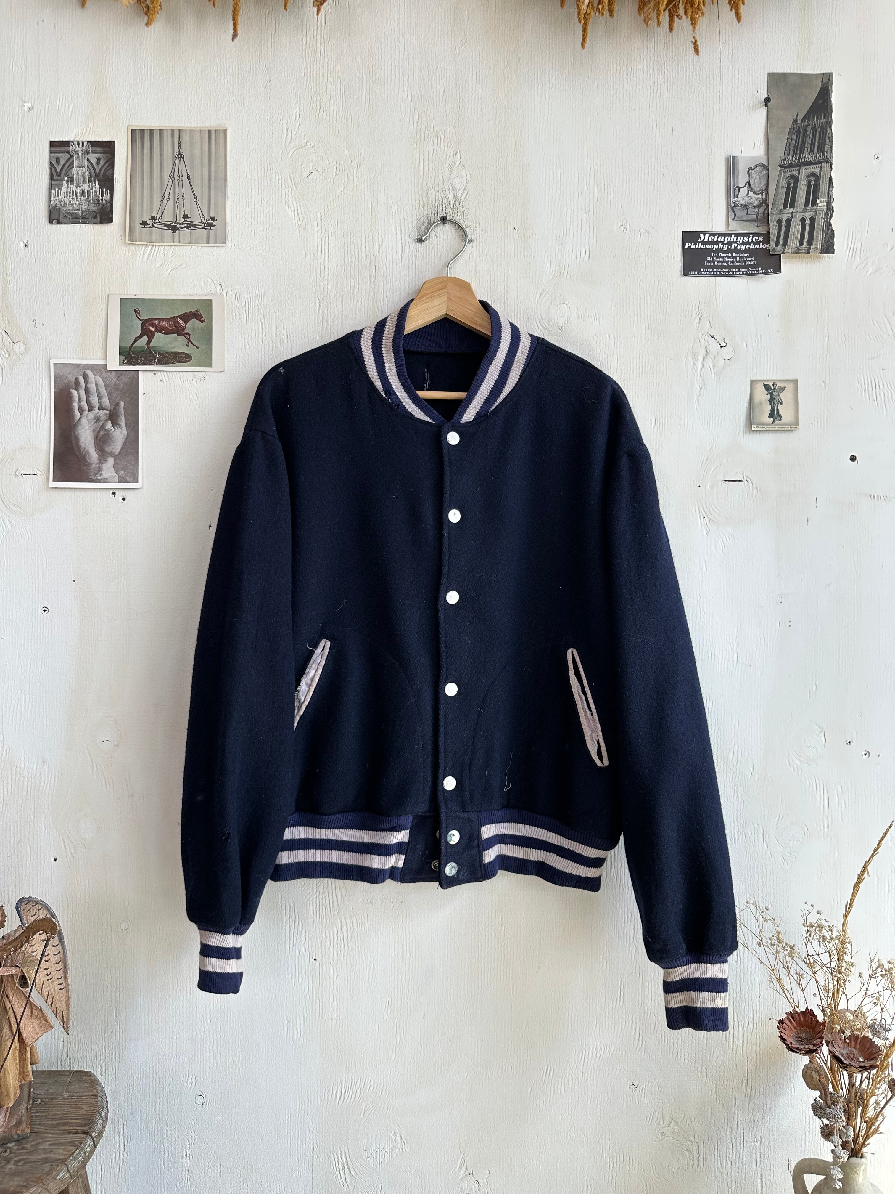 1970s Conestoga Elks Letterman Jacket (Boxy M/L)