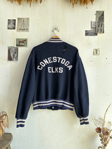 1970s Conestoga Elks Letterman Jacket (Boxy M/L)