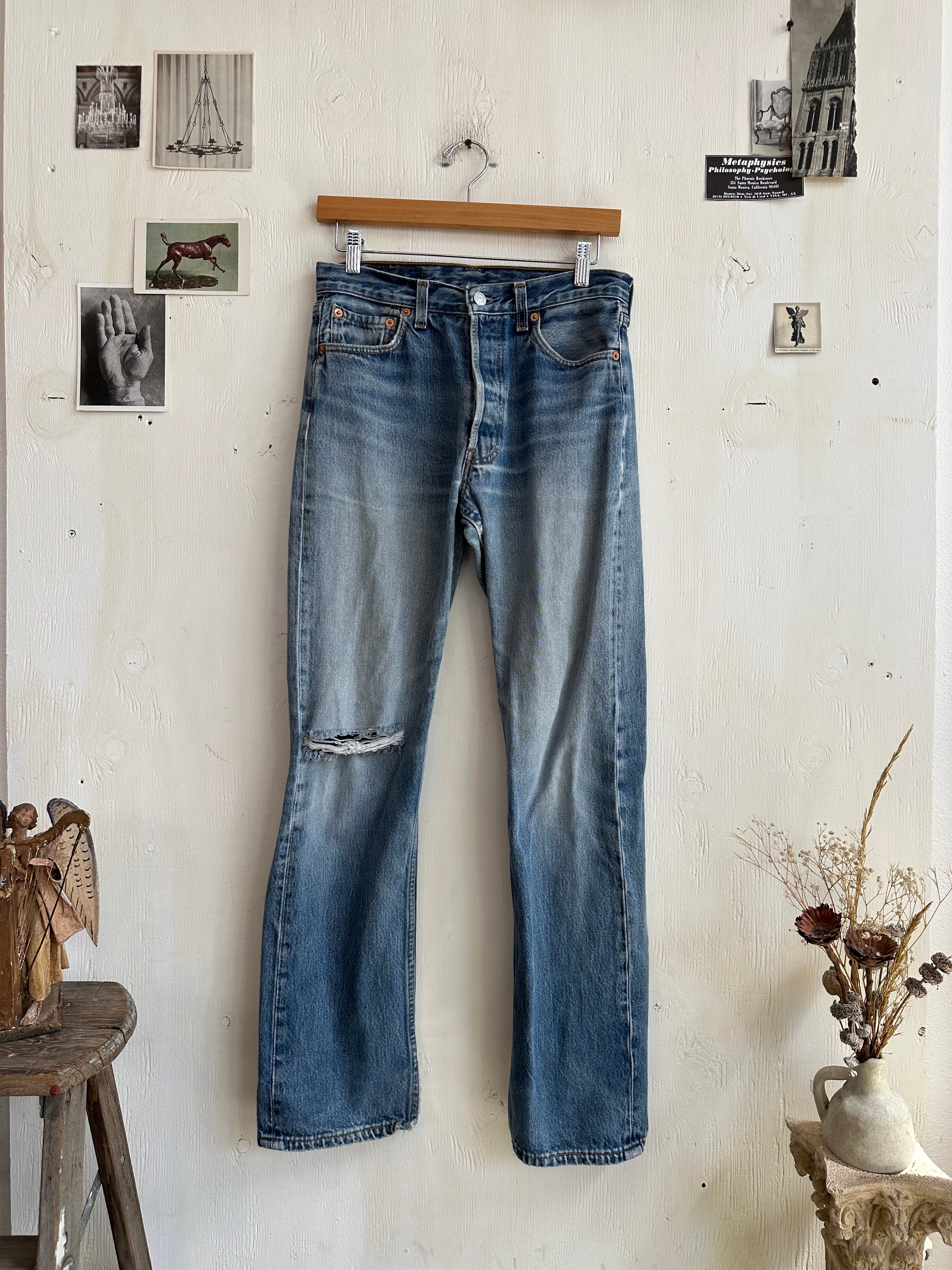 1980s Well Worn Levis 501s (29/31)