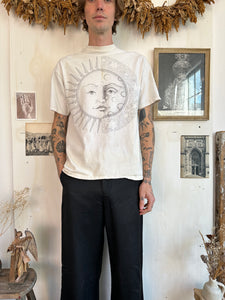 1990s Sun & Moon Illustration Tee (XL)