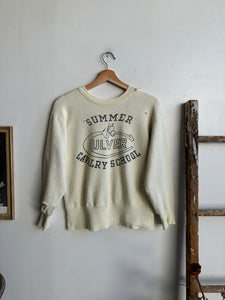 1950s Champion Running Man Culver Cavalry Sweatshirt (S/M)