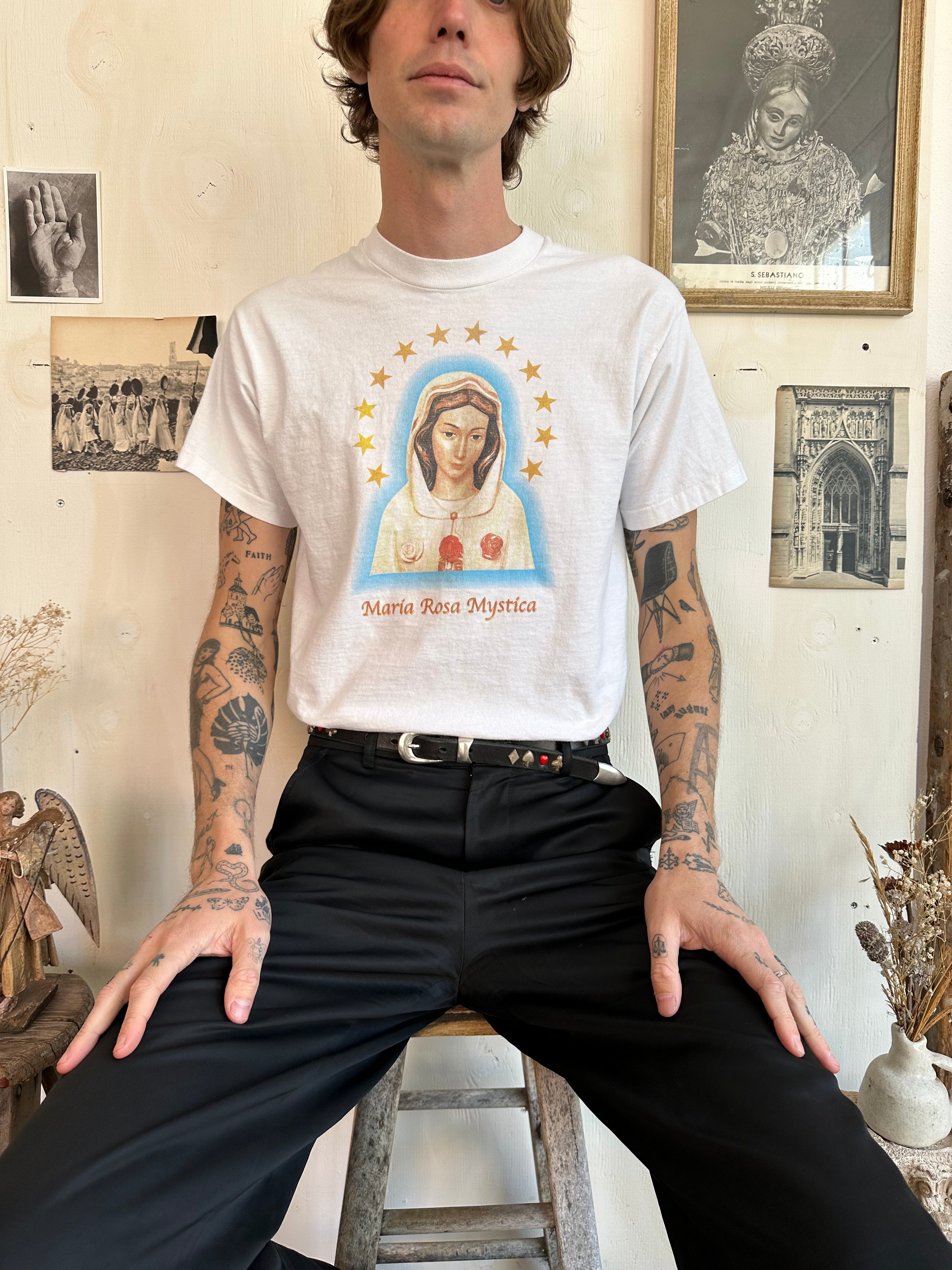 1980s/1990s Mary Portrait T-Shirt (Boxy M/L)