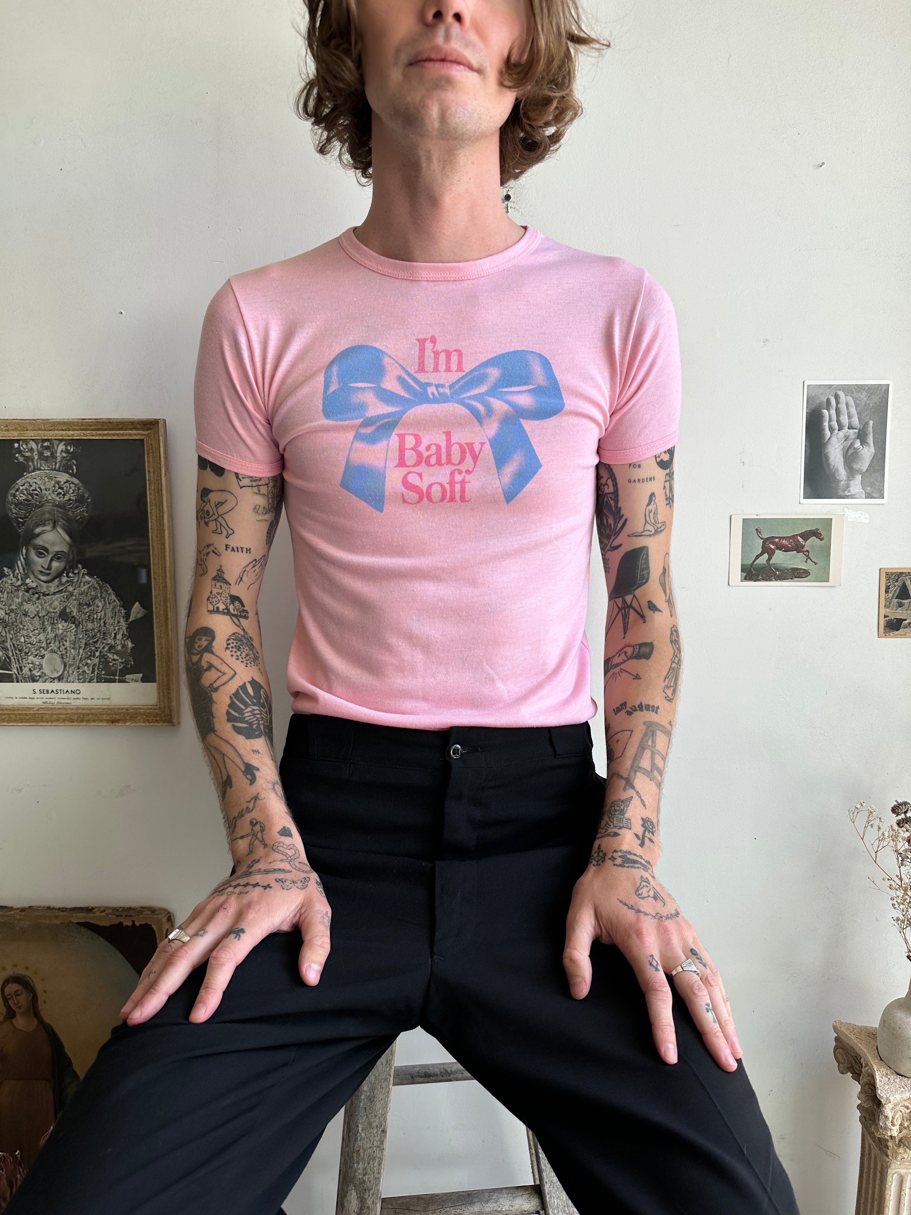 1970s Baby Soft Tee (S/M)