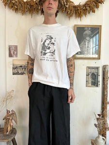 1990s Mother Mary Stencil T-Shirt (XL)